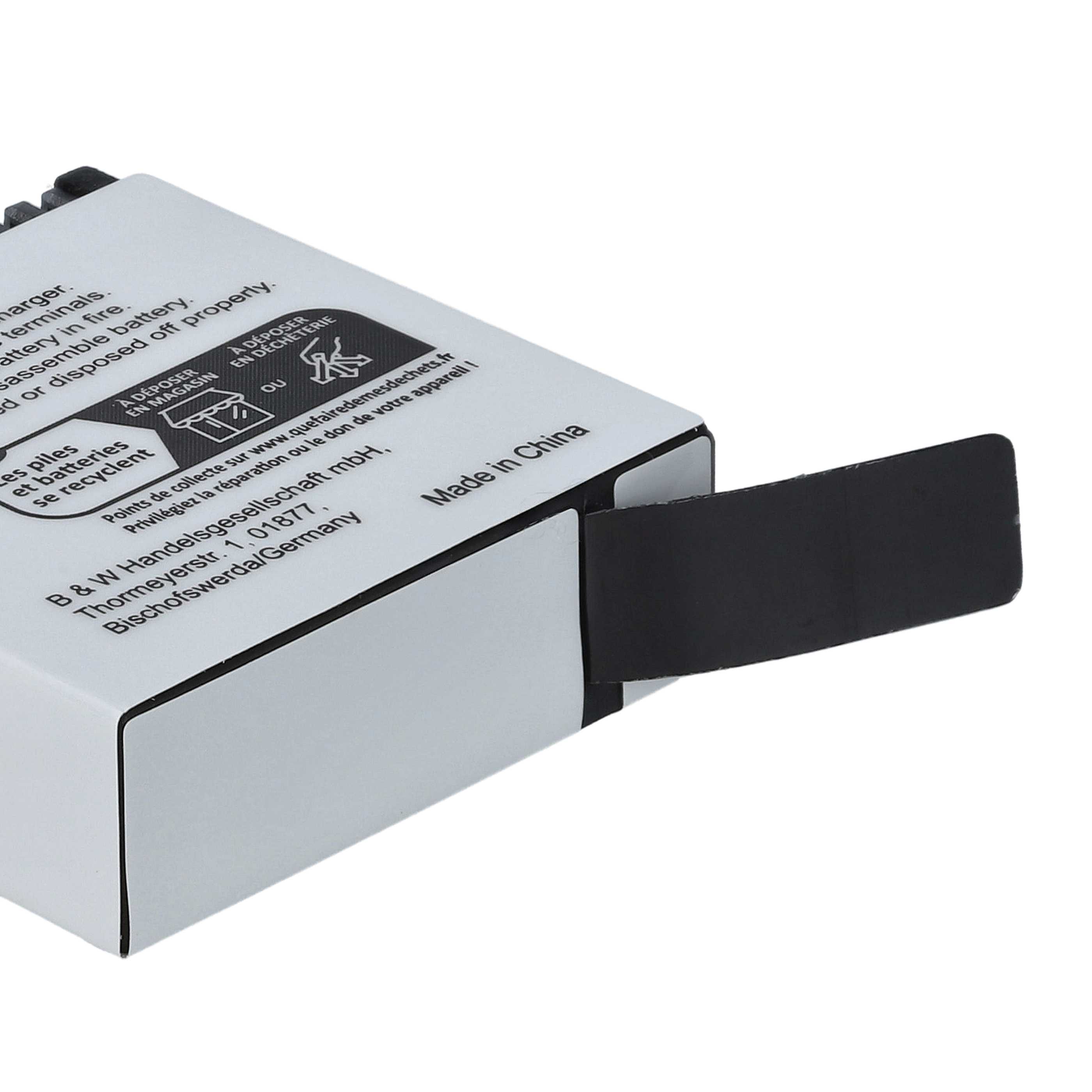 Videocamera 3x Battery replaces SJCam SJ6B - 910 mAh 3.8 V Li-Ion