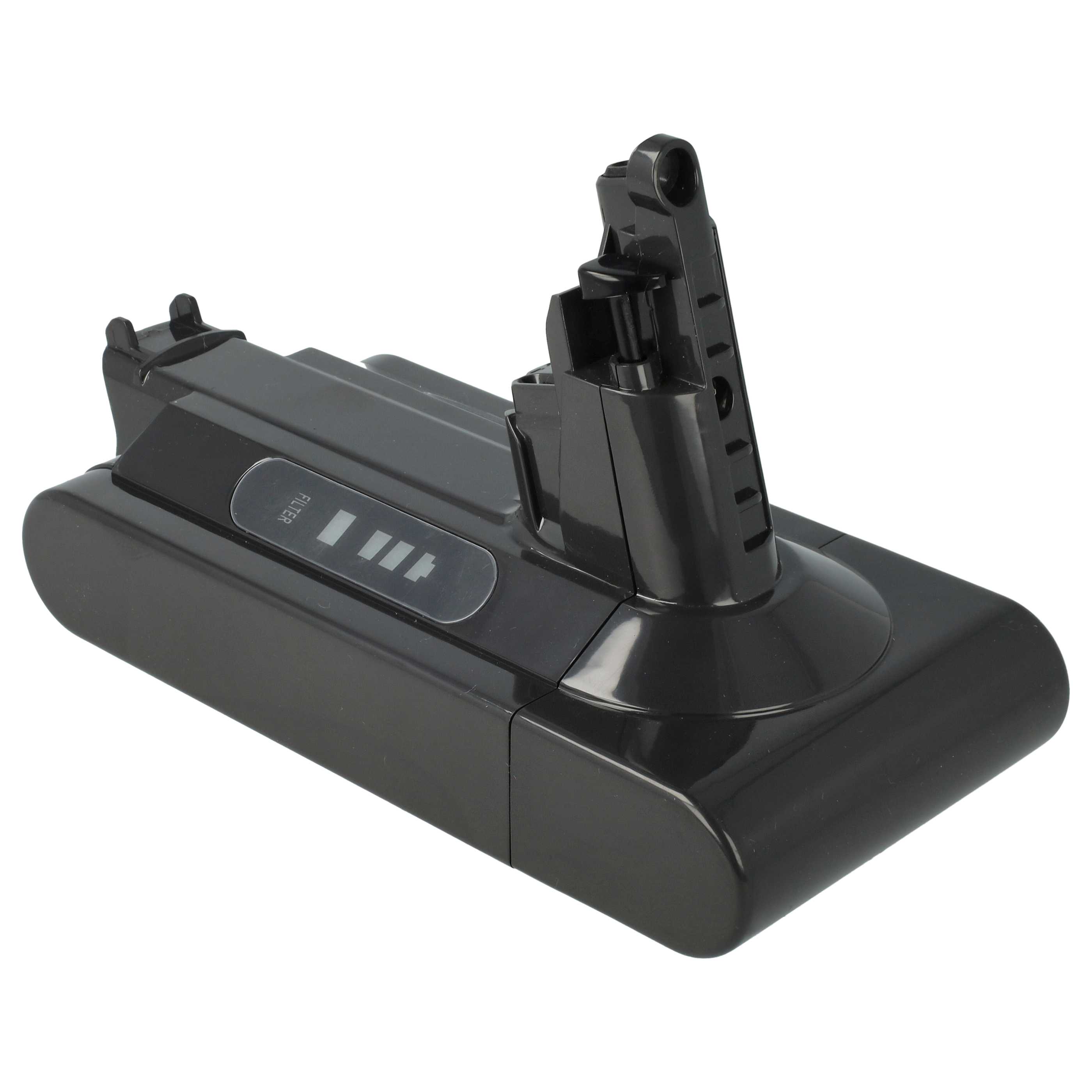 Batteria sostituisce Dyson SV12, 969352-07, 206340 per aspirapolvere - 3000mAh 25,2V Li-Ion