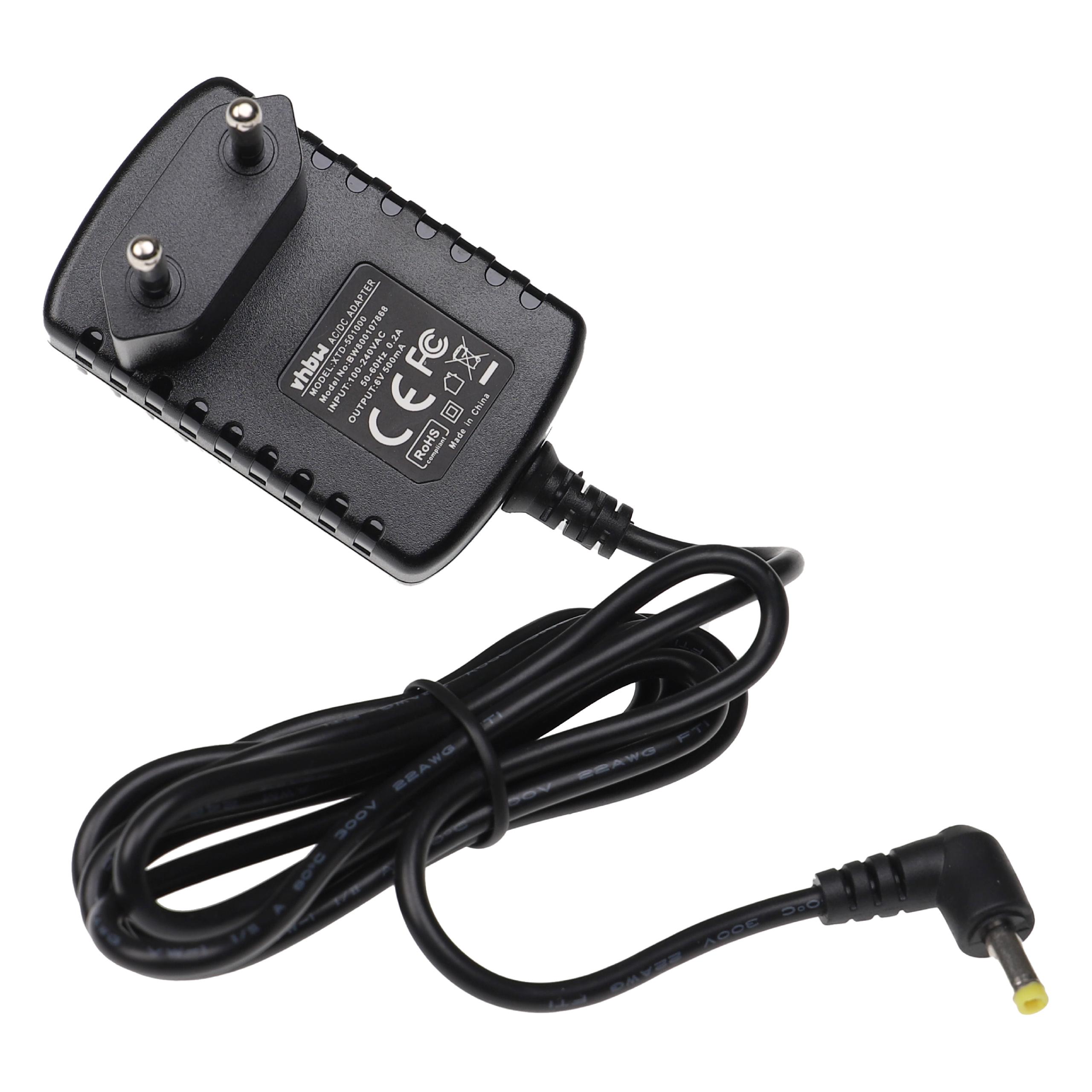 Power Adapter replaces Omron S(6024HW5SW) for OmronBlood Pressure Monitor - 111 cm, 6 V
