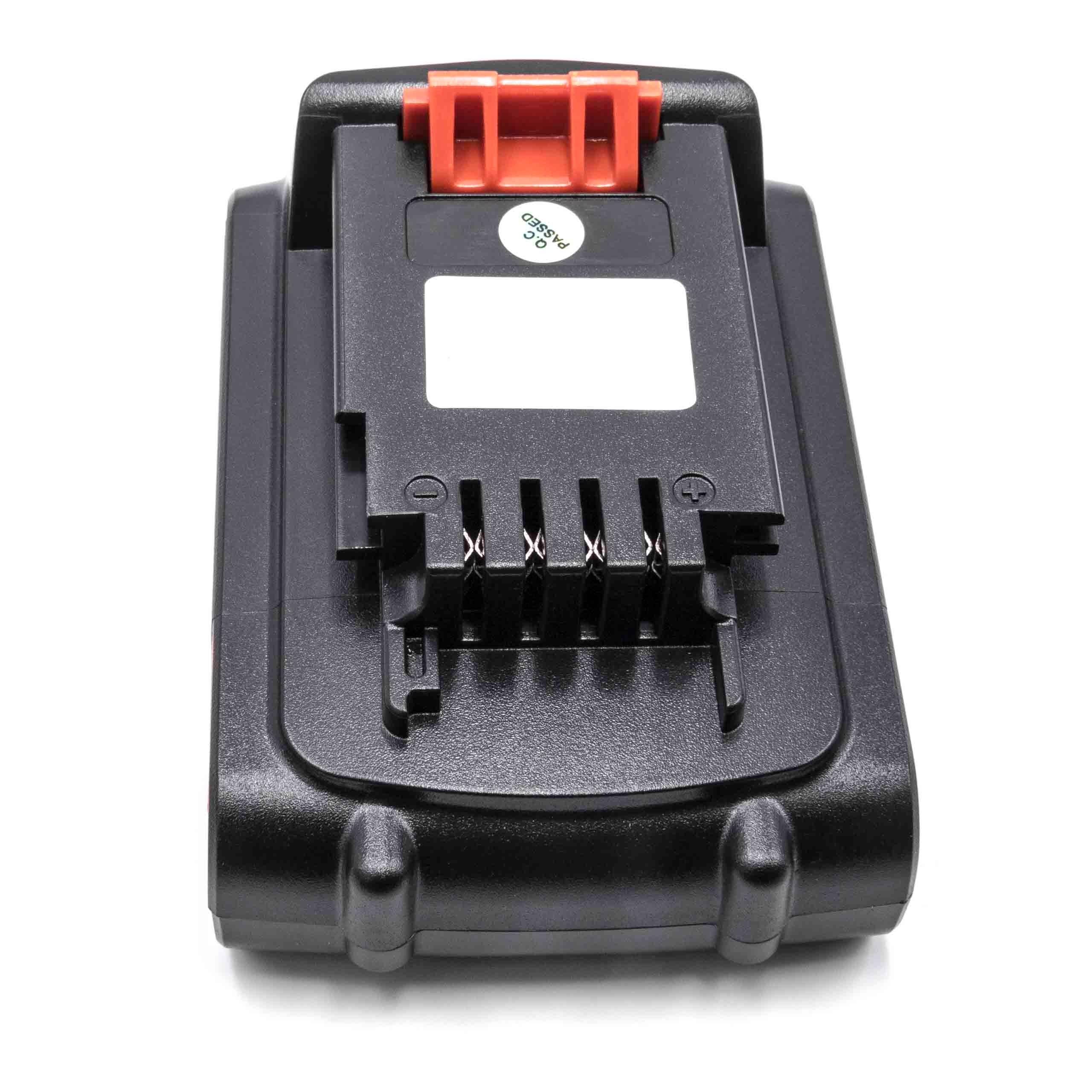 Batteria per attrezzo sostituisce Black & Decker BL2018, BL1318, BL1518, BL1518-XJ - 2000 mAh, 18 V, Li-Ion