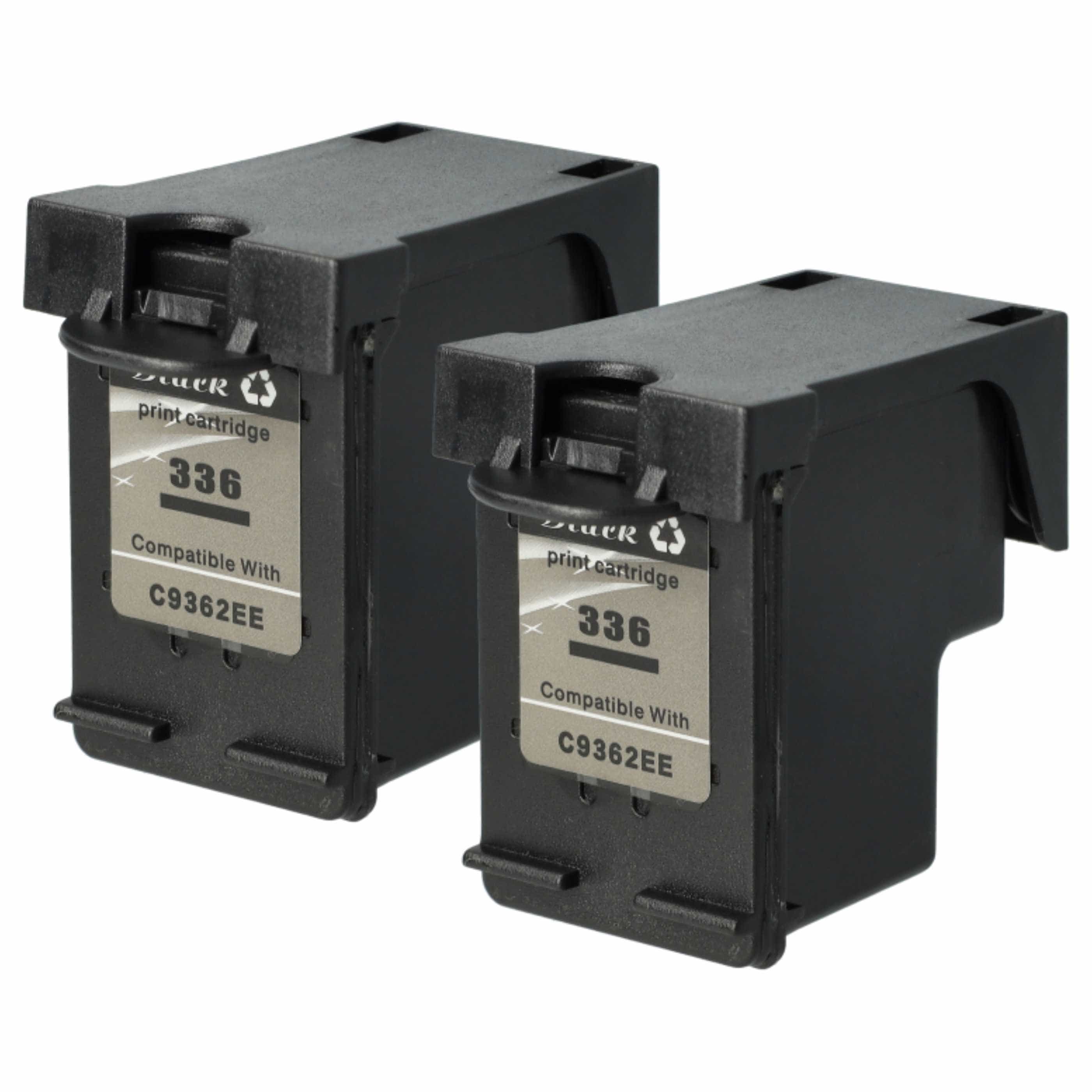 2x Ink Cartridges for HP Deskjet 5440 Printer - black