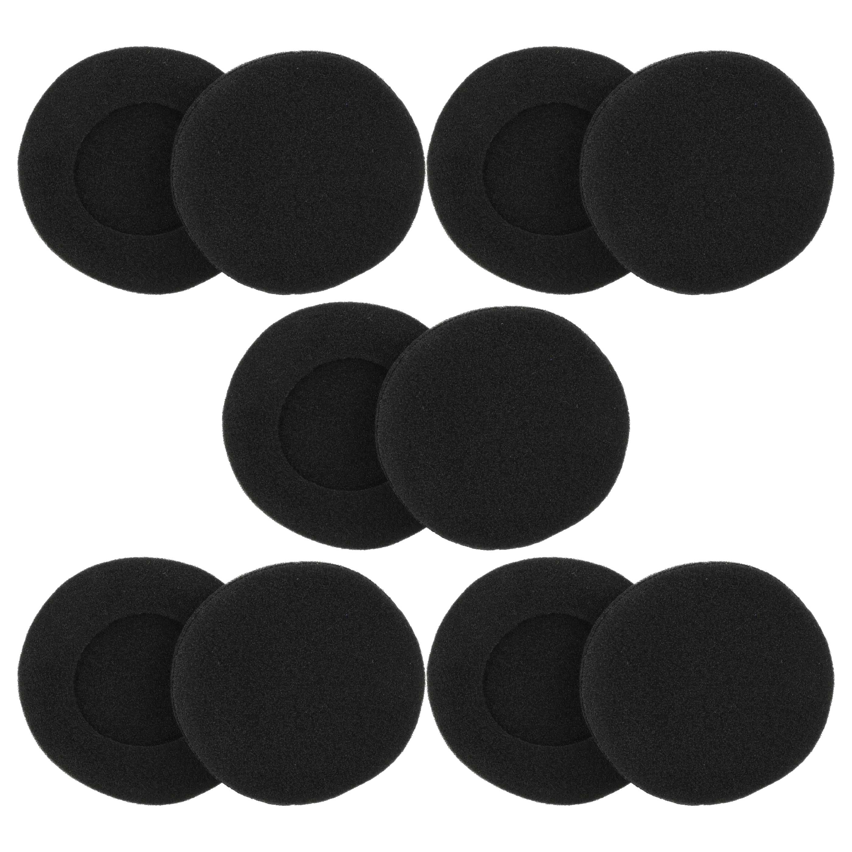 10x Poduszki do słuchawek AKG / Sennheiser / Koss / Audio Technica / Plantronics / Baia Power / Rambler K430,