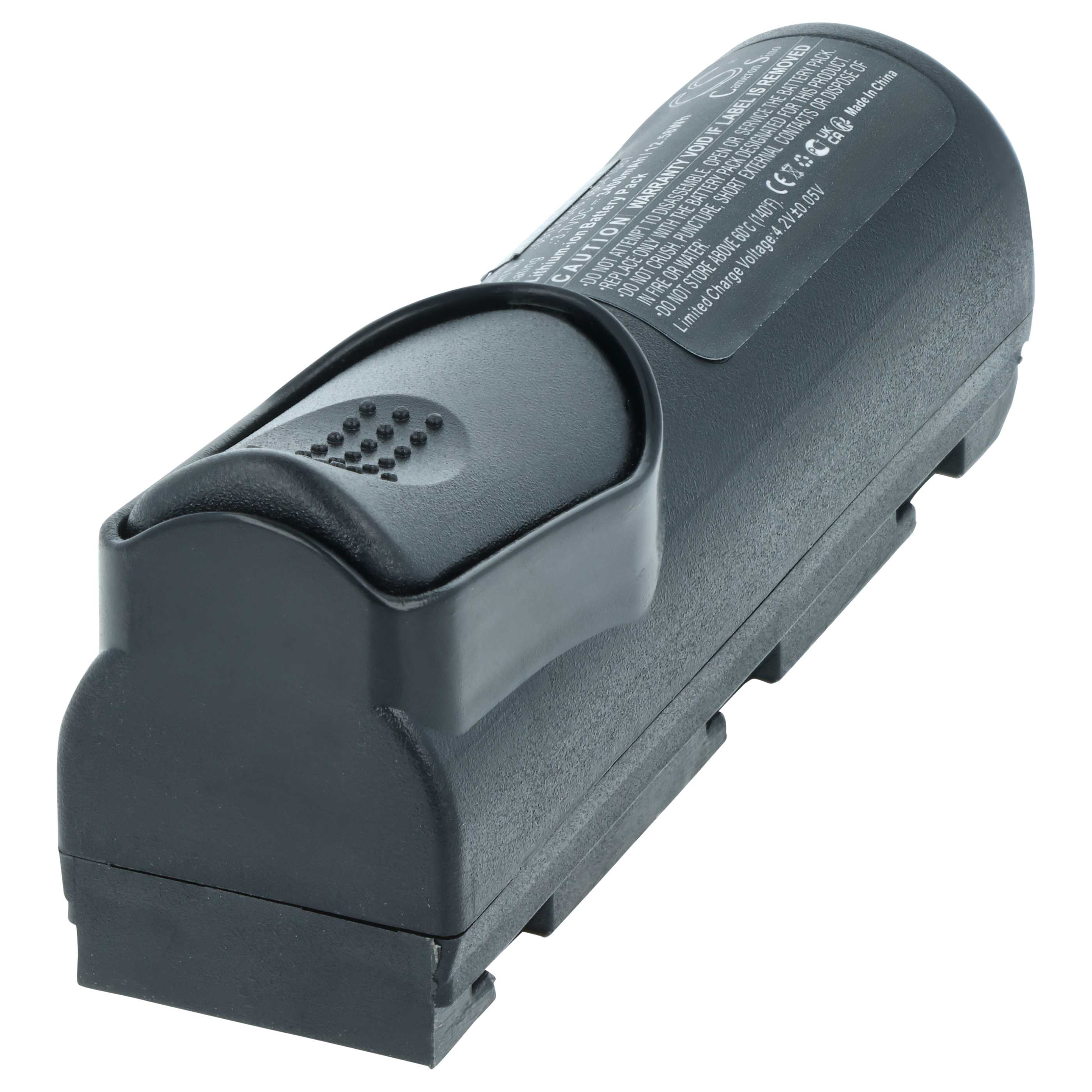 Batería reemplaza Testo 0515 0114, 0515 0046, 0515 0100 para dispositivo medición (3400 mAh, 3,7 V, Li-Ion)