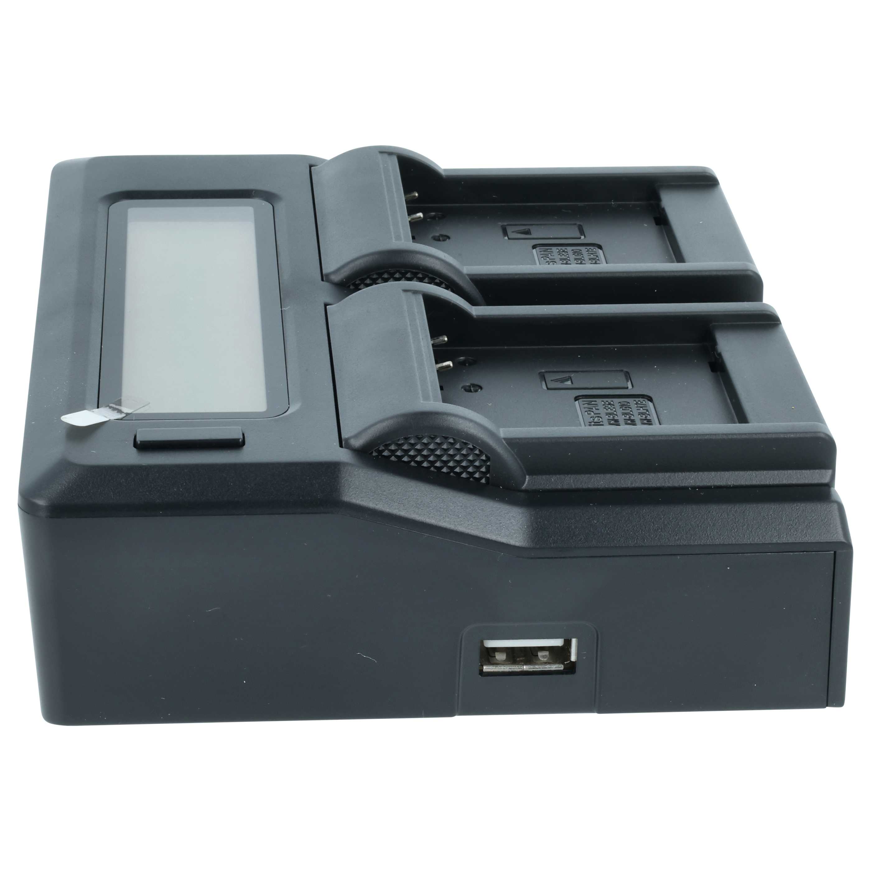 Battery Charger suitable for Leica, Panasonic Lumix Digital Camera etc. - 0.5 / 0.8 / 1.0 / 1.5 A, 8.4/12.6/16