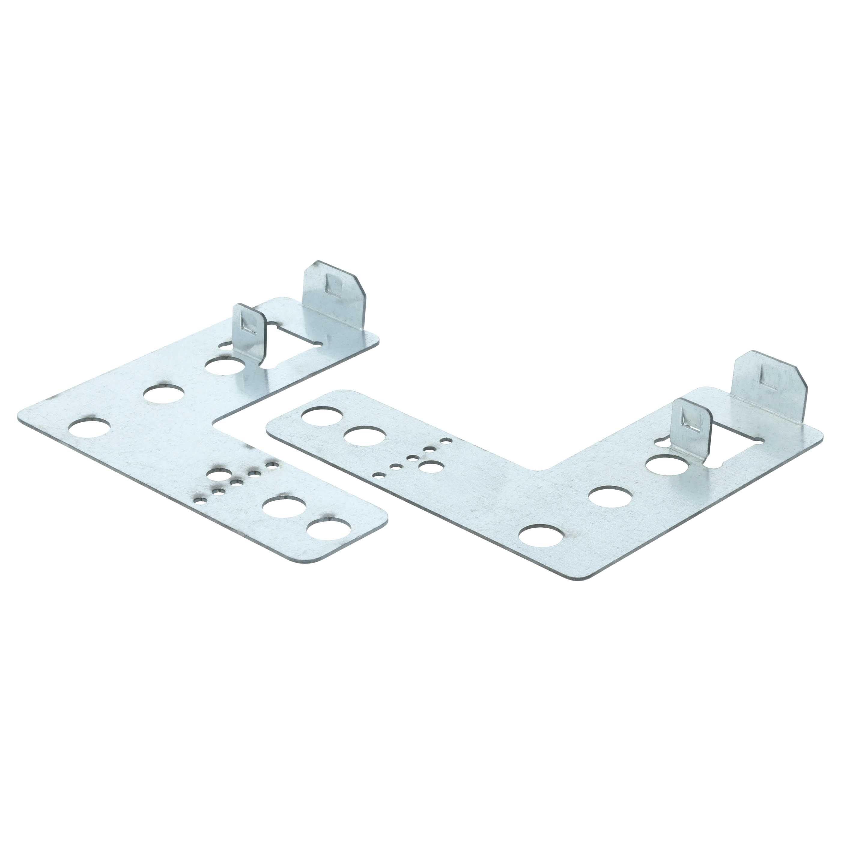 2tlg. Befestigungswinkel Set für Bosch Siemens Spülmaschine ersetzt 00170664 - Befestigungssatz links rechts