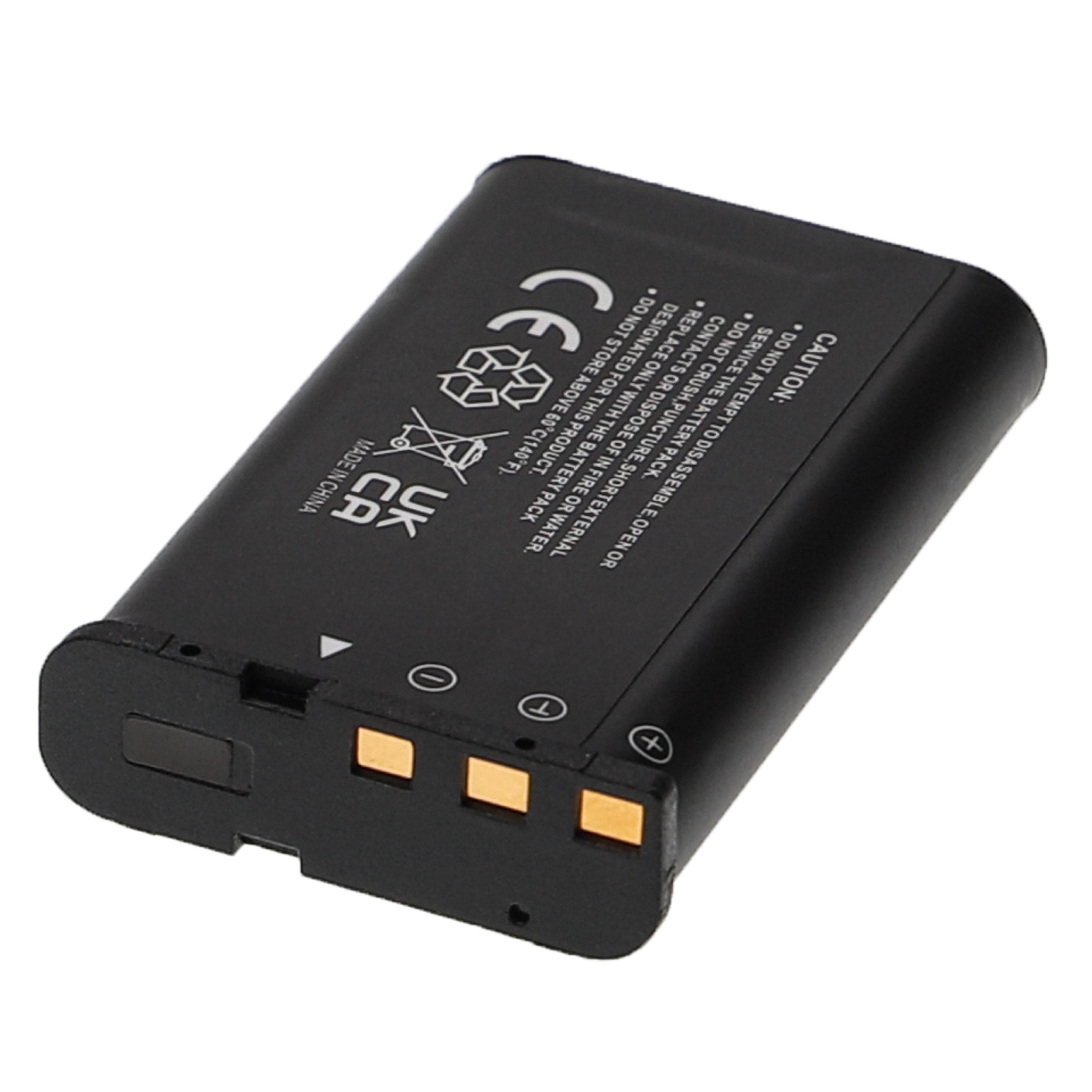 Battery replaces Casio NP-90DBA, NP-90 - 1800mAh, 3.7V, Li-Ion