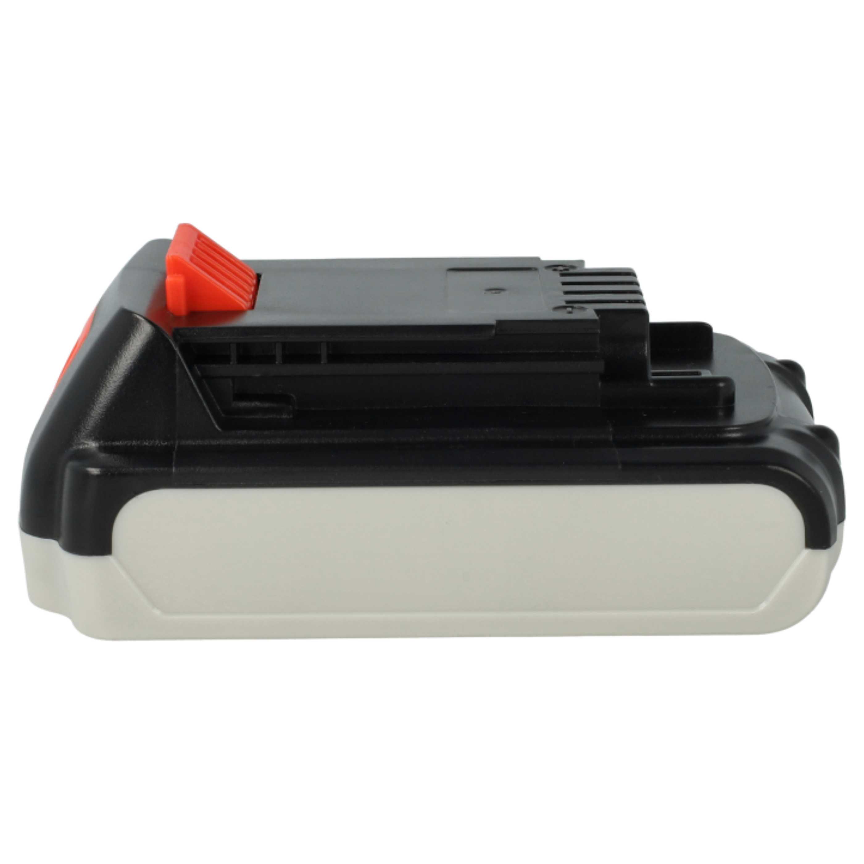 2x Battery replaces Black & Decker LB018-OPE, A1518L Electric Power Tool - 2000 mAh, 18 V, Li-Ion