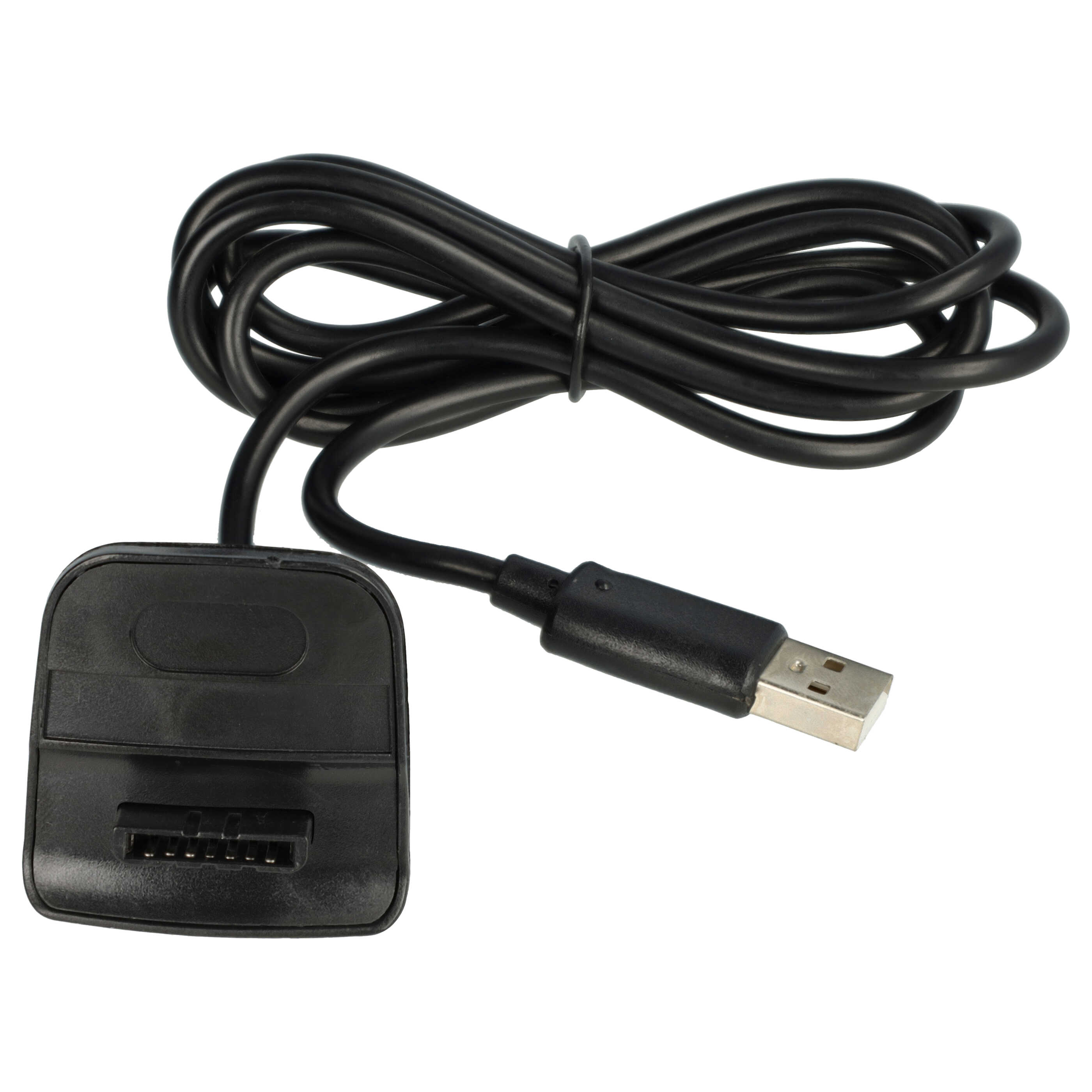 vhbw Kit Play & Charge - 1x chargeur, 1x câble d'alimentation, 2x batterie noir
