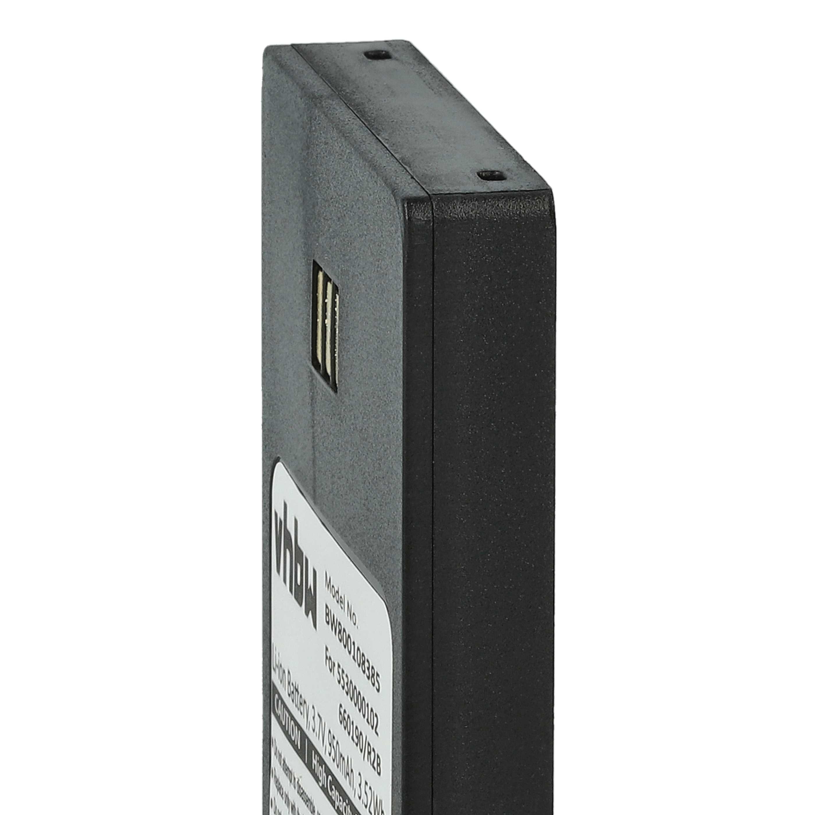10x Batteries remplace Alcatel 3BN78404AA pour téléphone Ericsson - 950mAh 3,7V Li-ion