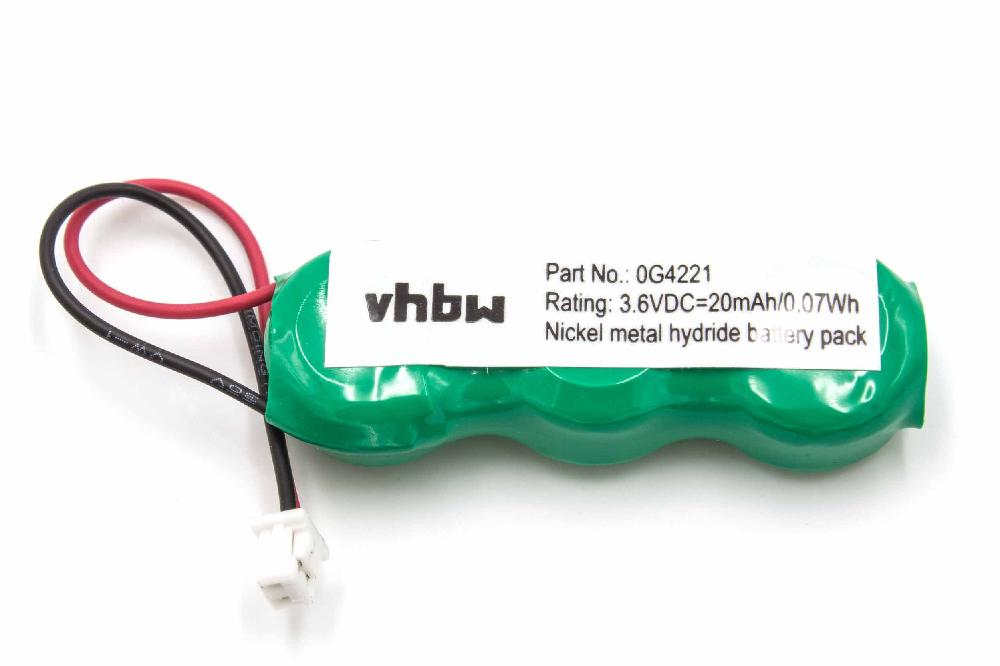 Bios-Batterie als Ersatz für Symbol MC30, MC3000 - 20mAh 7,2V NiMH