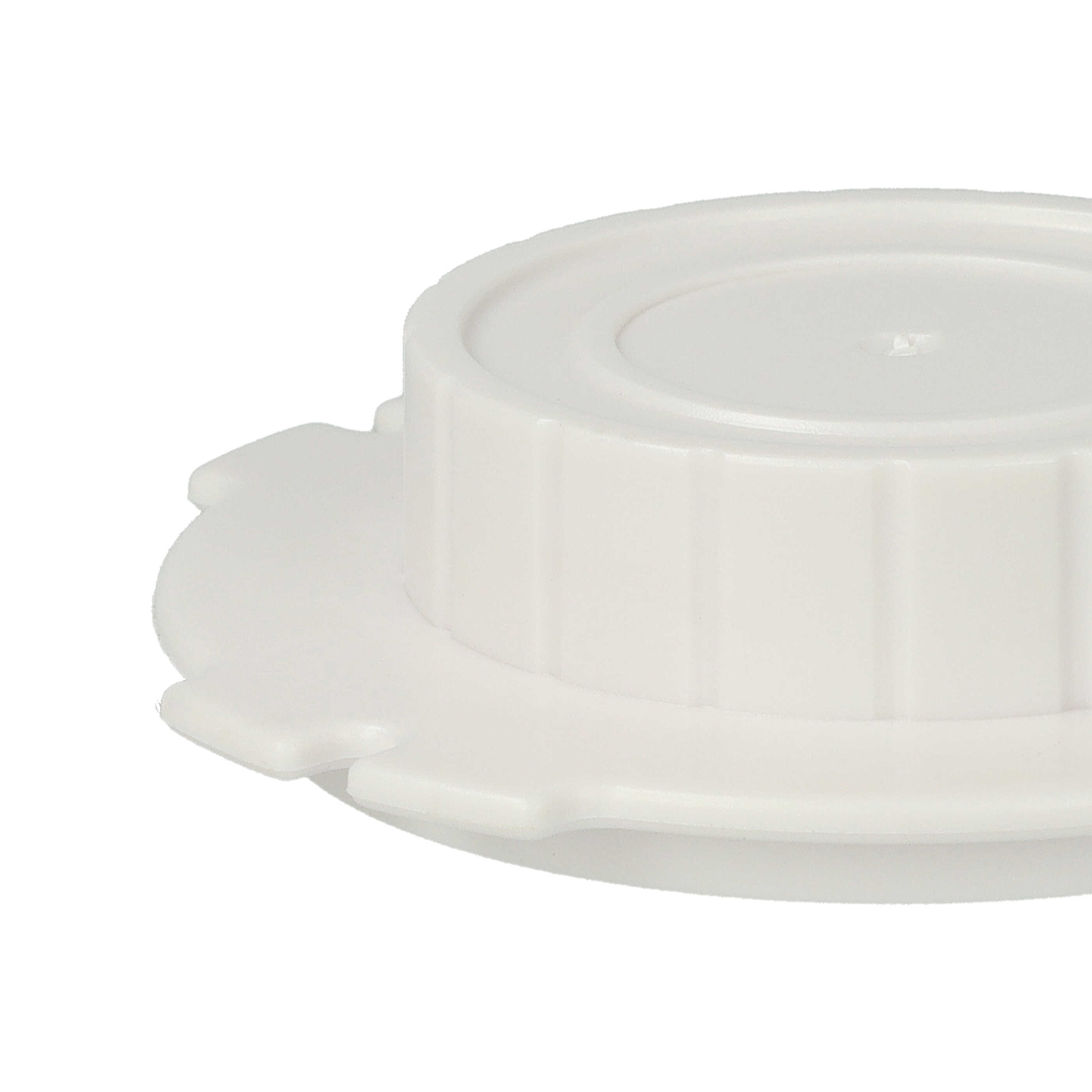 Housing Cap 68 mm suitable for Arri PL mount lenses Camera, DSLR - Plastic, White