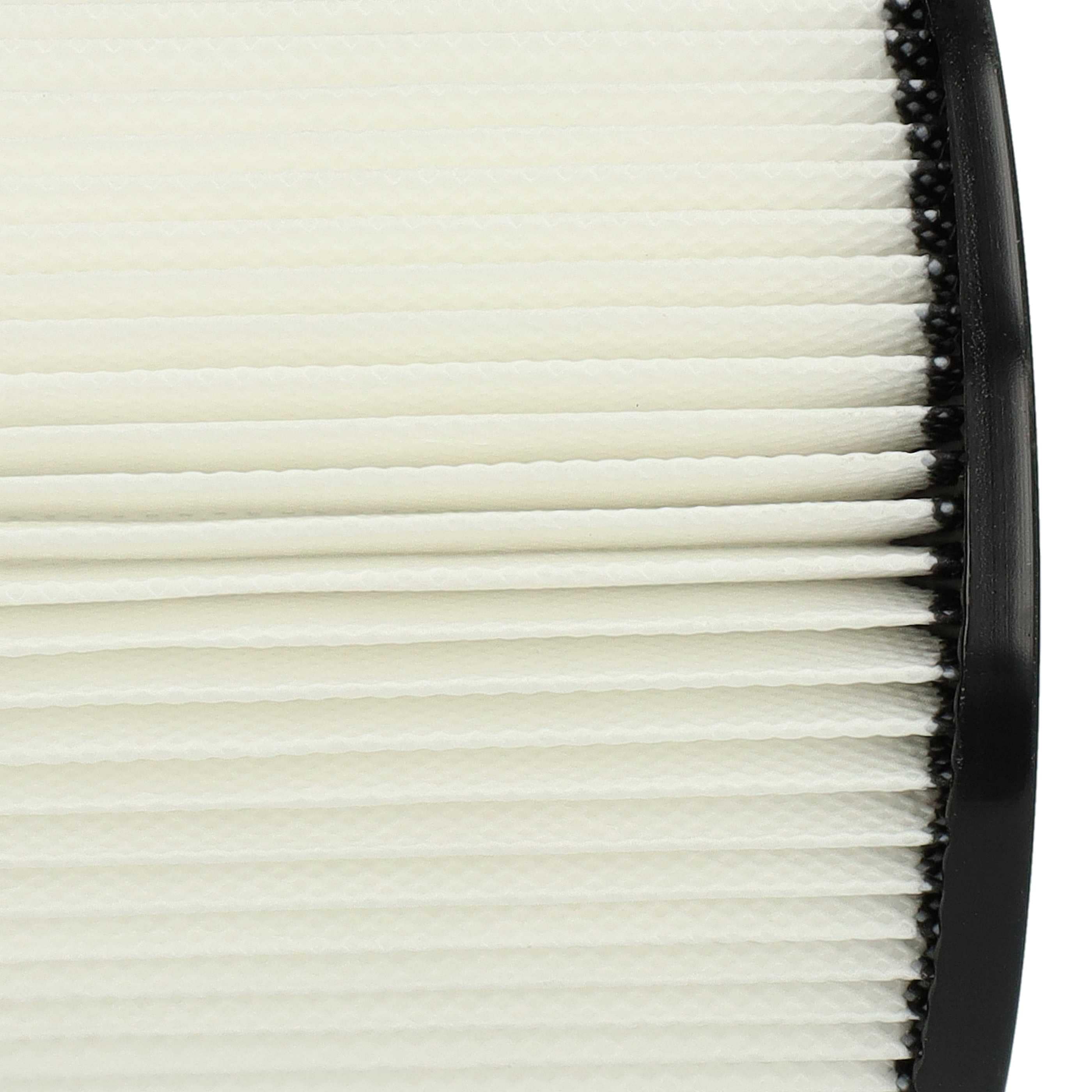4x Filtro reemplaza Kärcher 2.889-219.0 para aspiradora Kärcher, negro / blanco