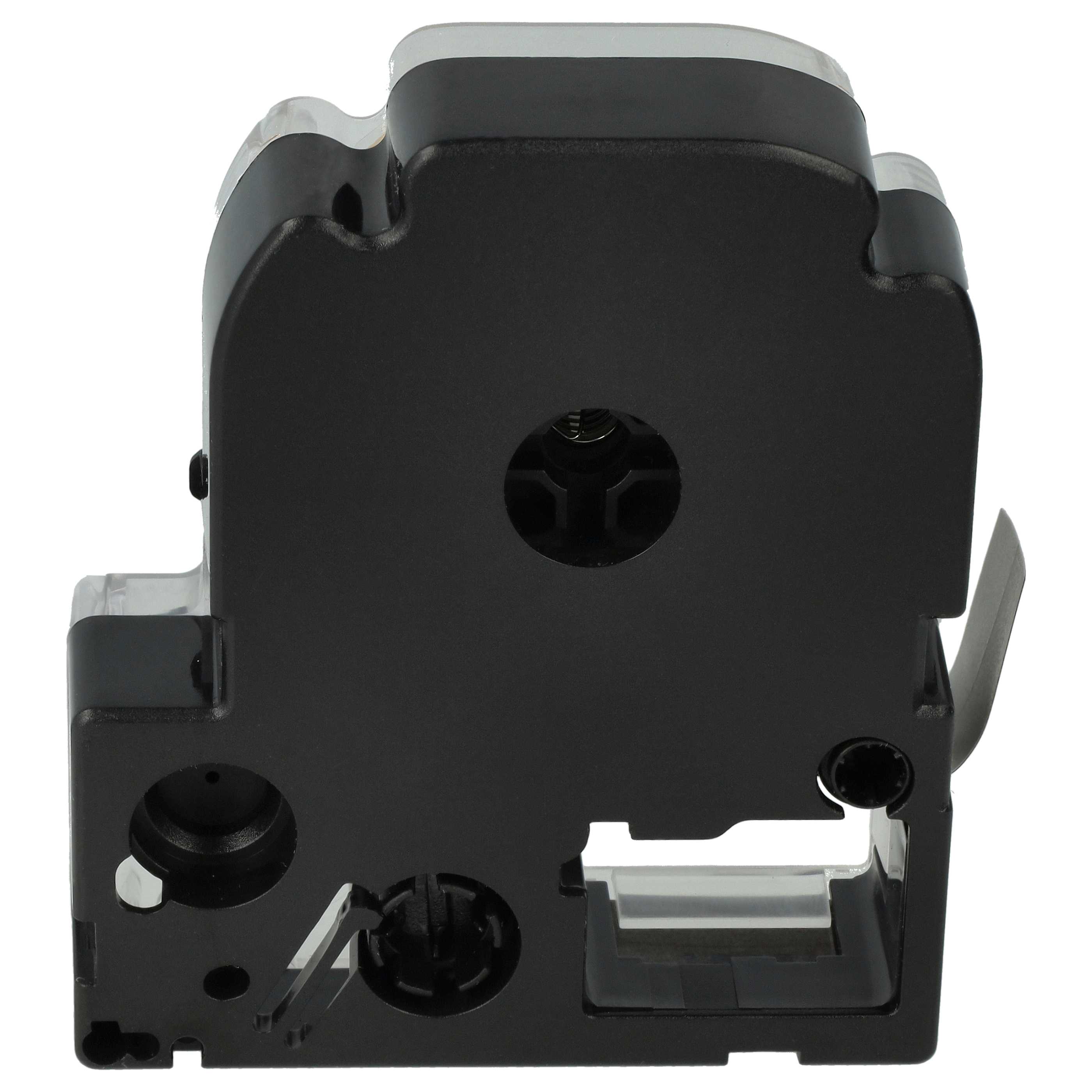 Label Tape replaces Epson LC-4KBM - 12 mm Black to Gold