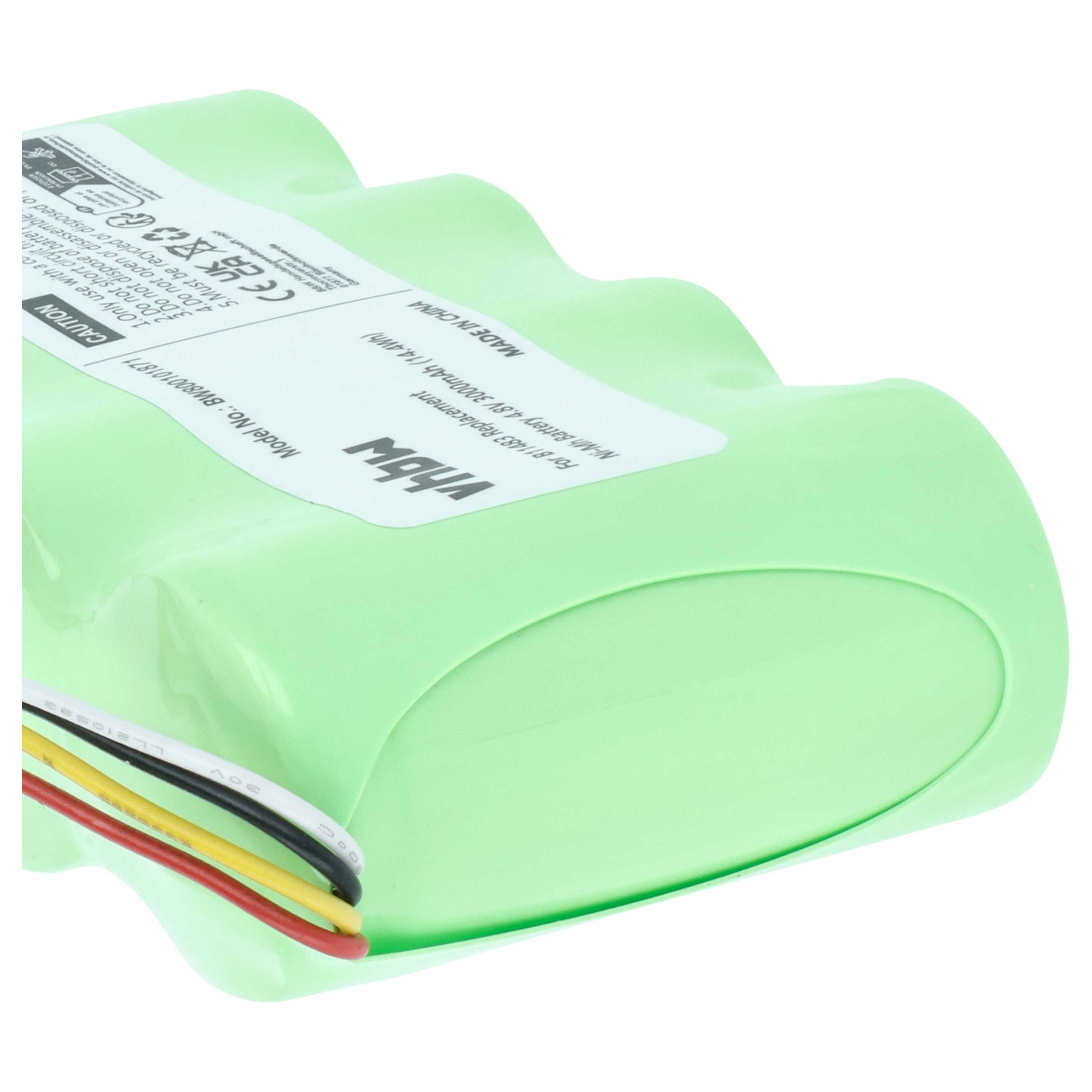 Messtechnik-Akku als Ersatz für Fluke BP120MH, B11483, BP120 für Fluke - 3000mAh 4,8V NiMH