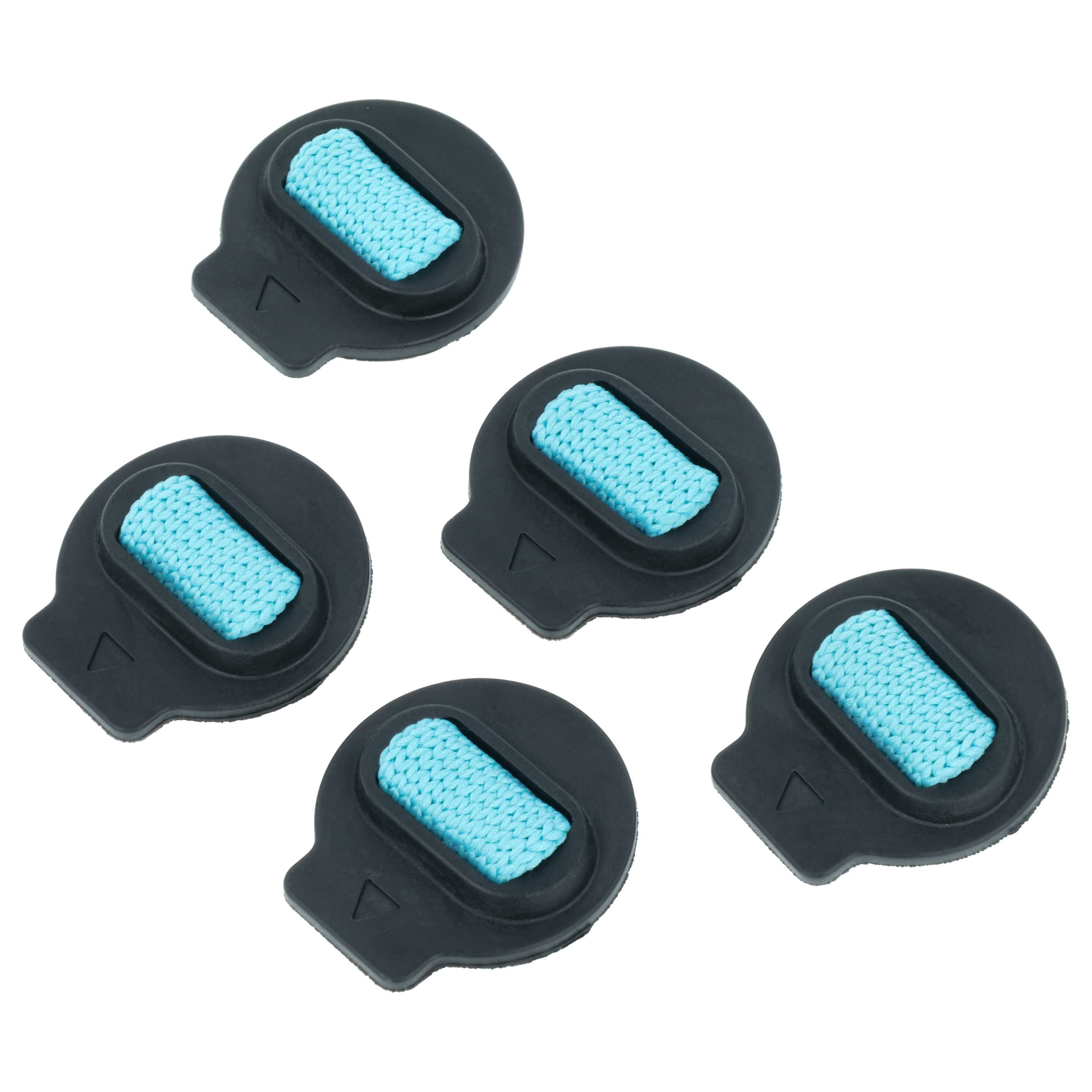 5x Capuchons avec mèche pour robot aspirateur laveur iRobot