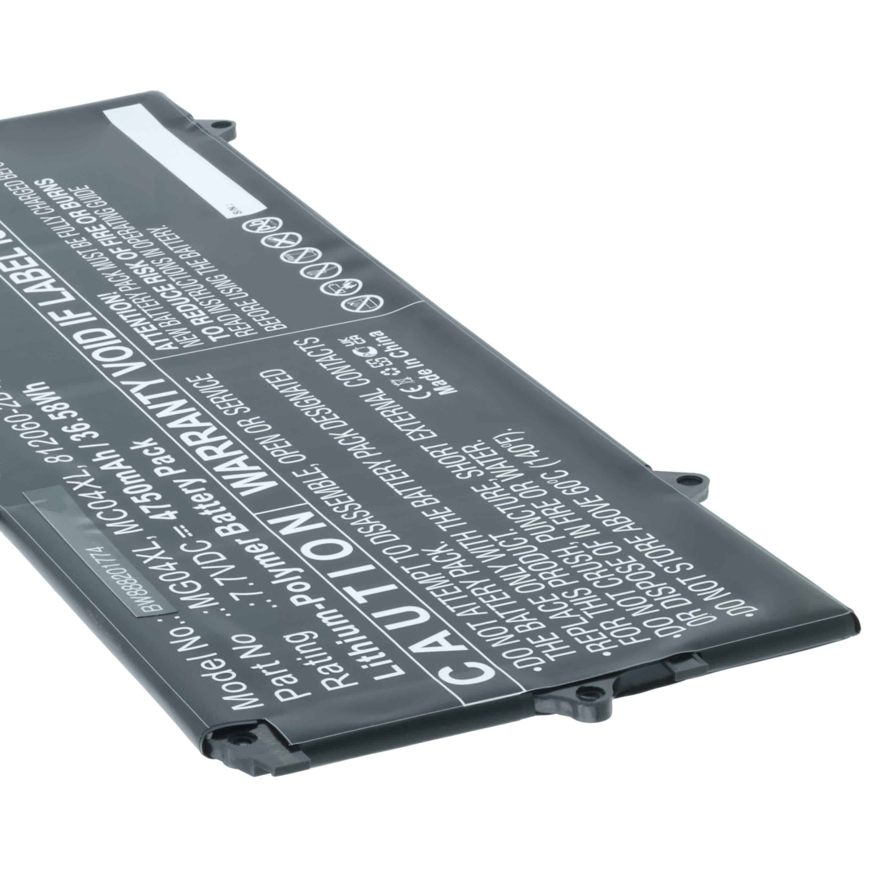 Akumulator do laptopa zamiennik HP 812060-2C1, 812148-855, 812060-2B1 - 4750 mAh 7,7 V LiPo, czarny