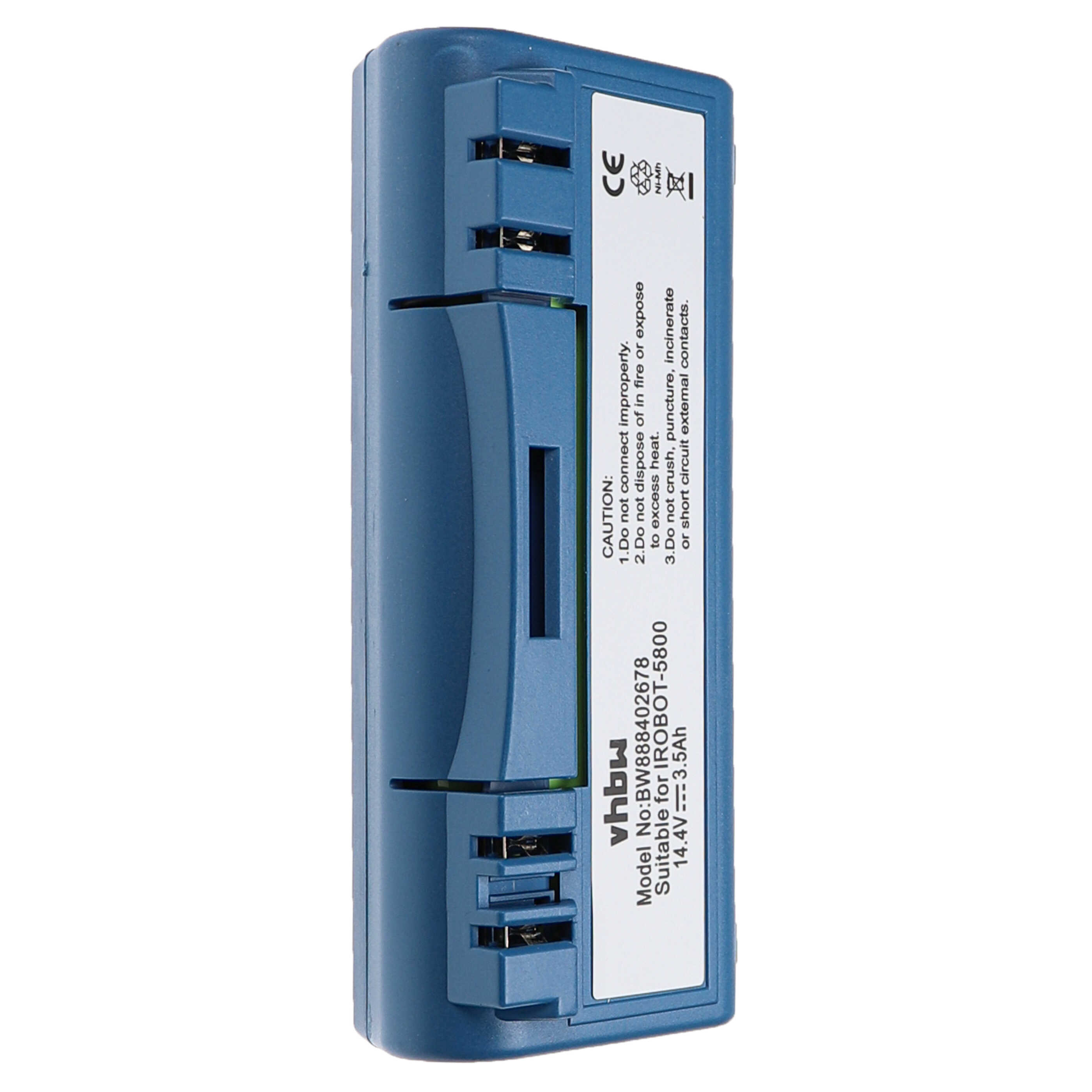 Battery replaces AEG SP385-BAT, SP5832, 14904 for iRobot 3500mAh, 14.4V, NiMH