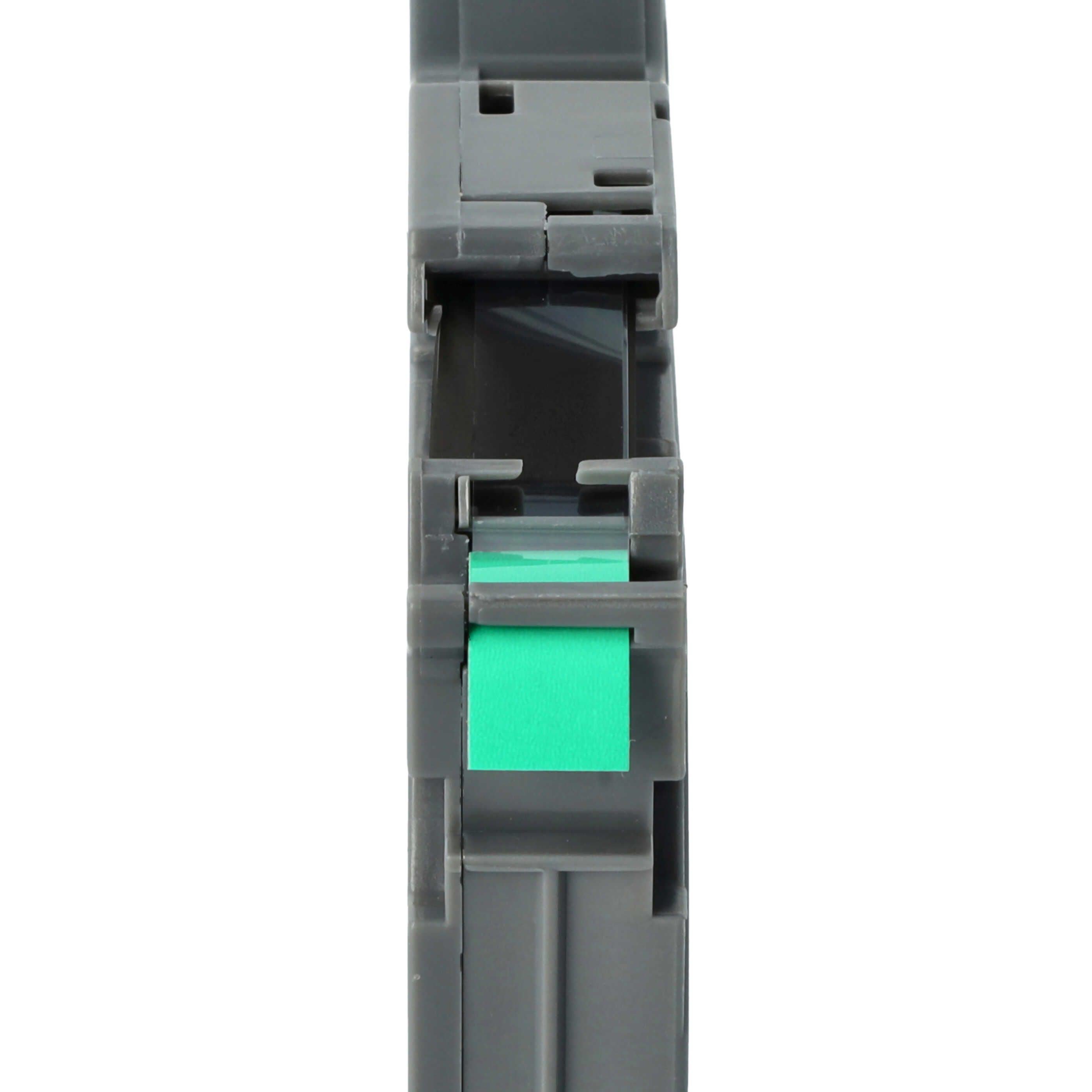 Cassetta nastro sostituisce Brother TZE-721 per etichettatrice Brother 9mm nero su verde