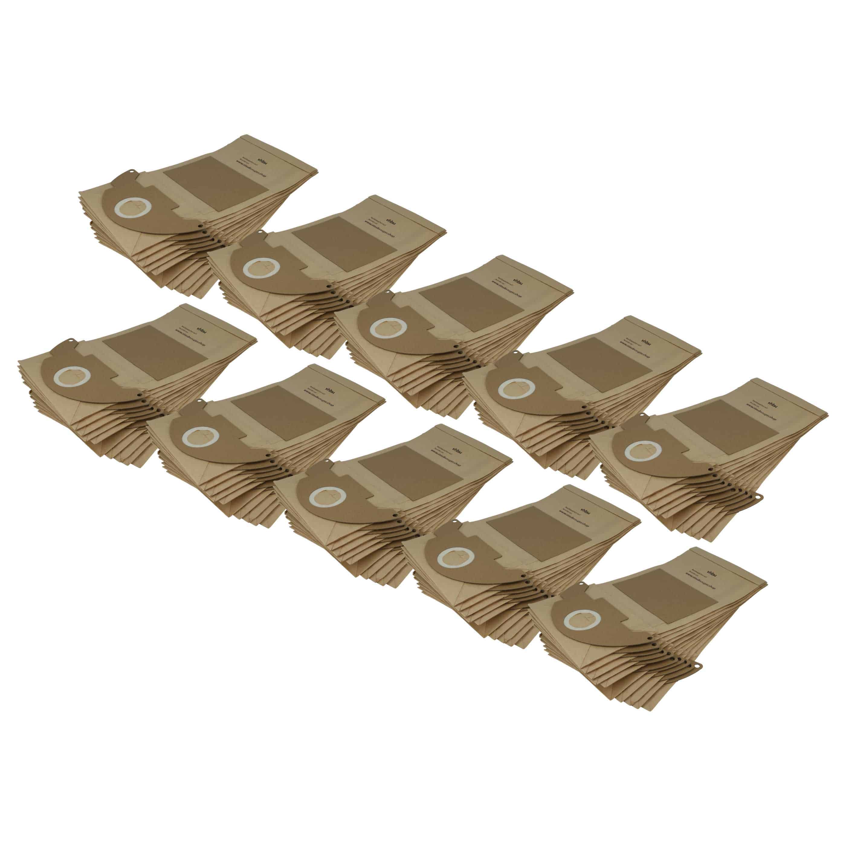 100x Sac remplace Kärcher 6.904-143 pour aspirateur Kärcher - papier