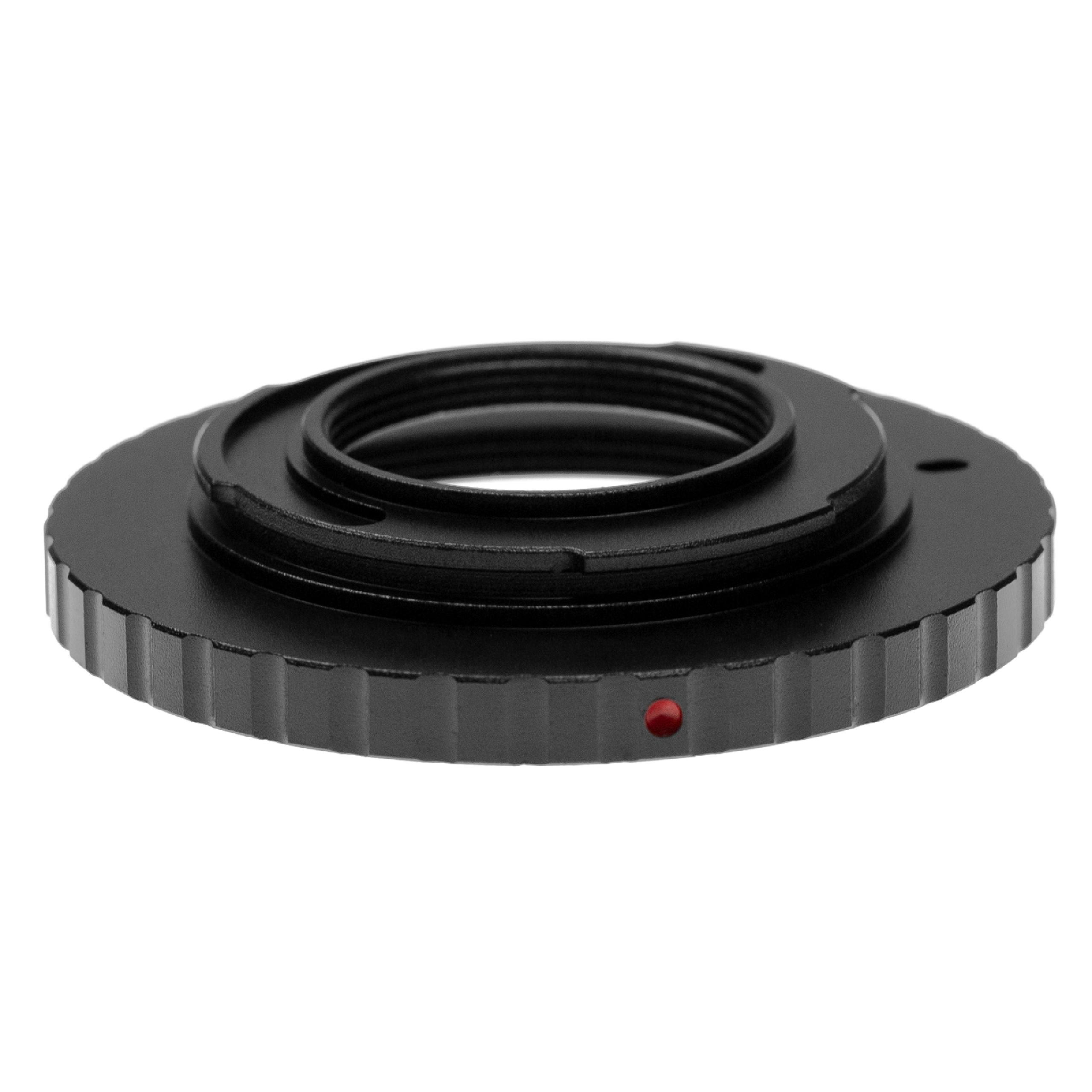 vhbw Anillo adaptador compatible con cámara 4/3 a objetivos M42 negro