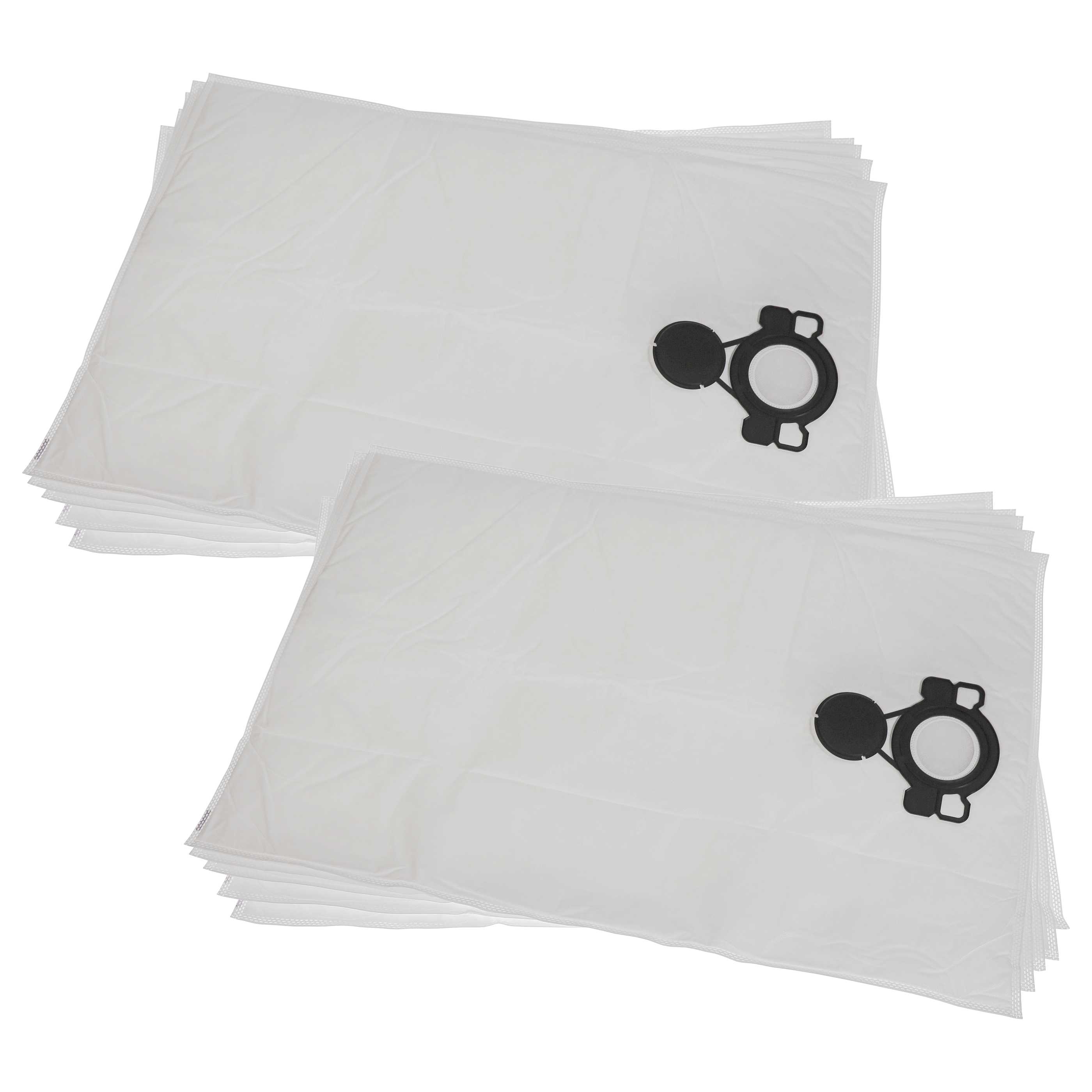 10x Vacuum Cleaner Bag replaces Makita W107418353 for Makita - microfleece