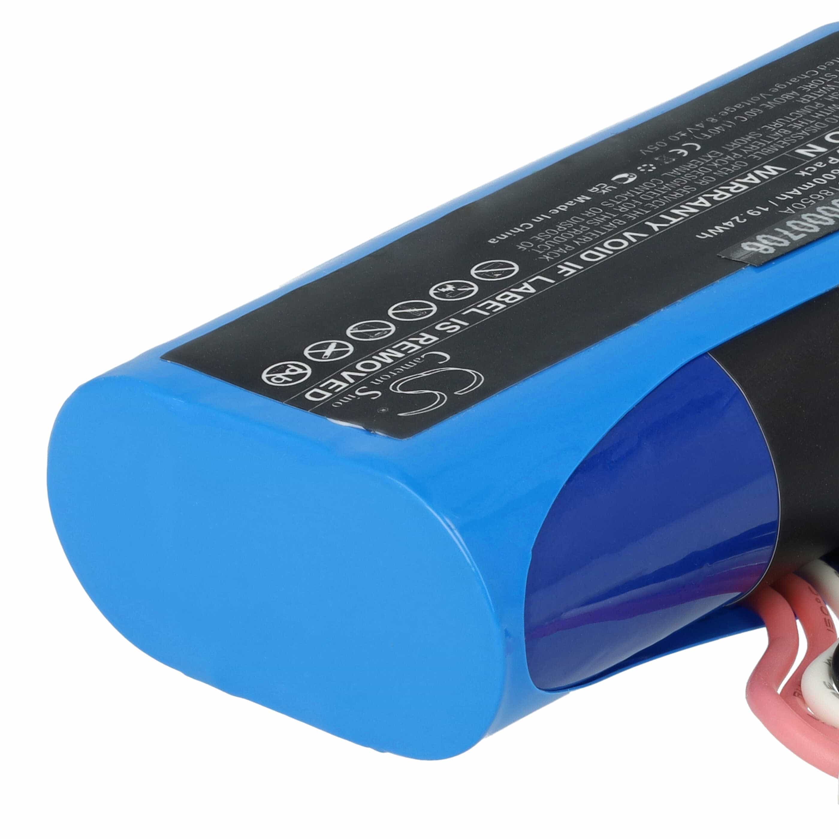 Batería reemplaza Ingenico LD18650D para escáner código de barras (2600 mAh, 7,4 V, Li-Ion)