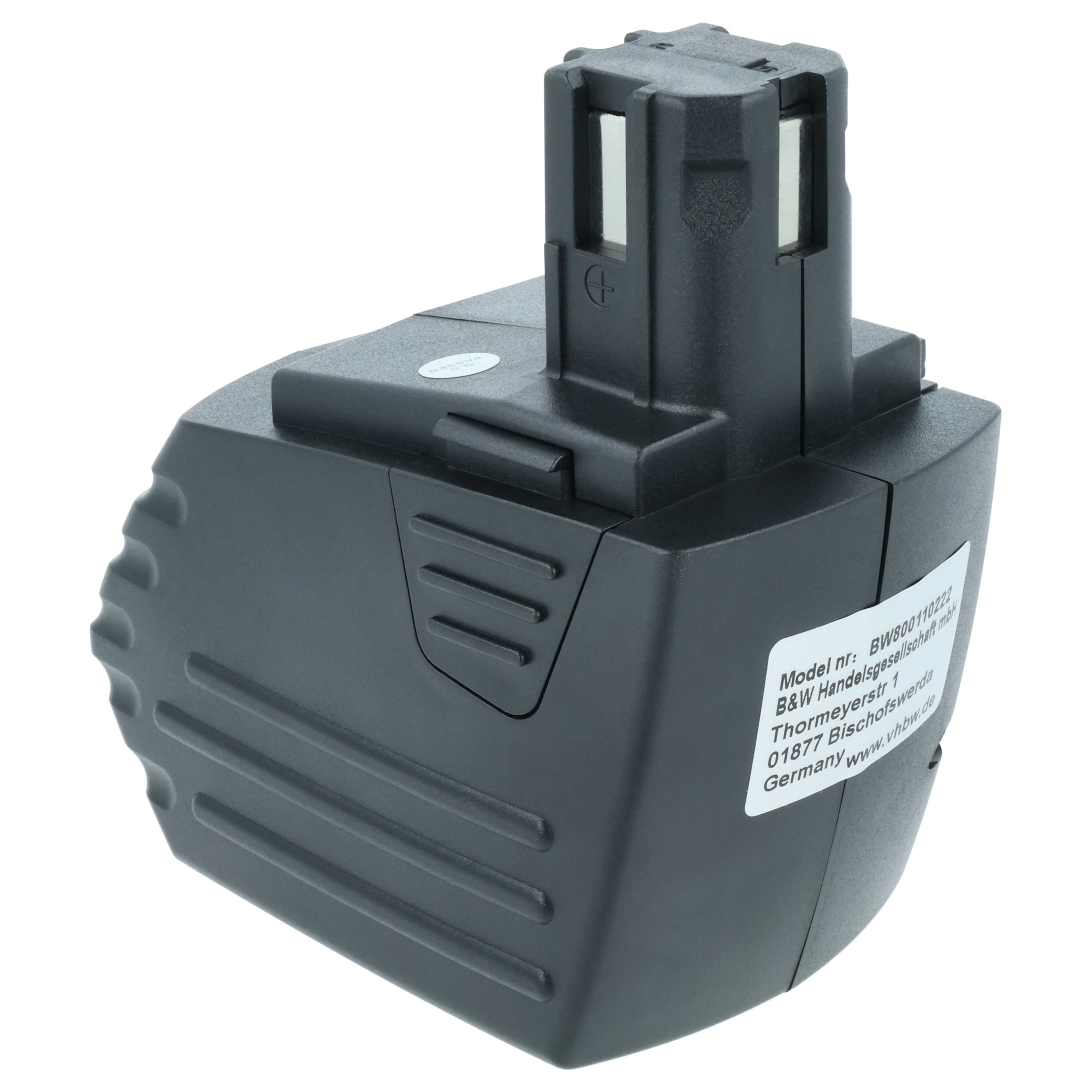 2x Battery replaces Hilti SFB150, SFB155, SFB150A, SFB151 Electric Power Tool - 3300 mAh, 15.6 V, NiMH