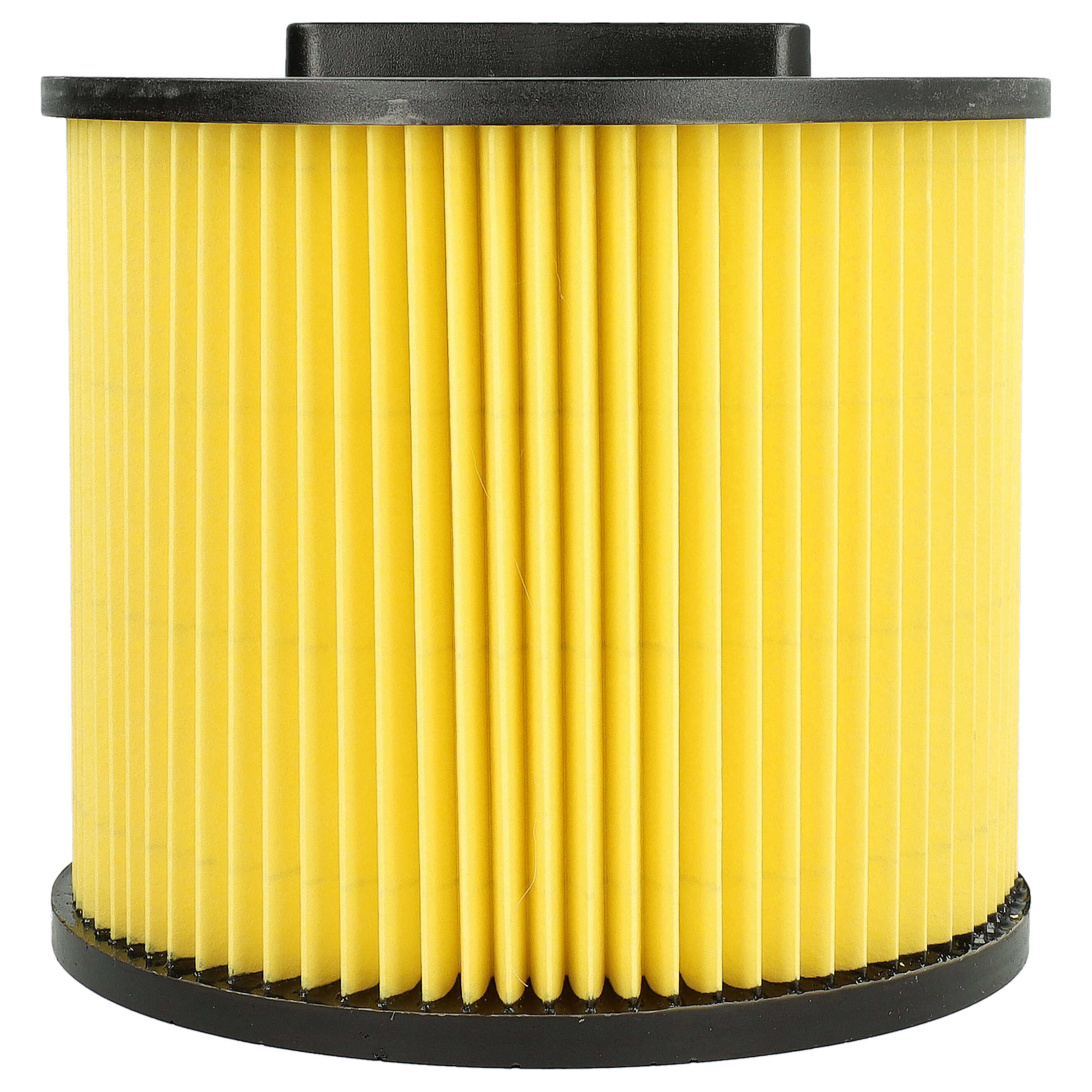 2x Filtercartridge filter replaces Thomas 787421 for Thomas Vacuum Cleaner, black / yellow