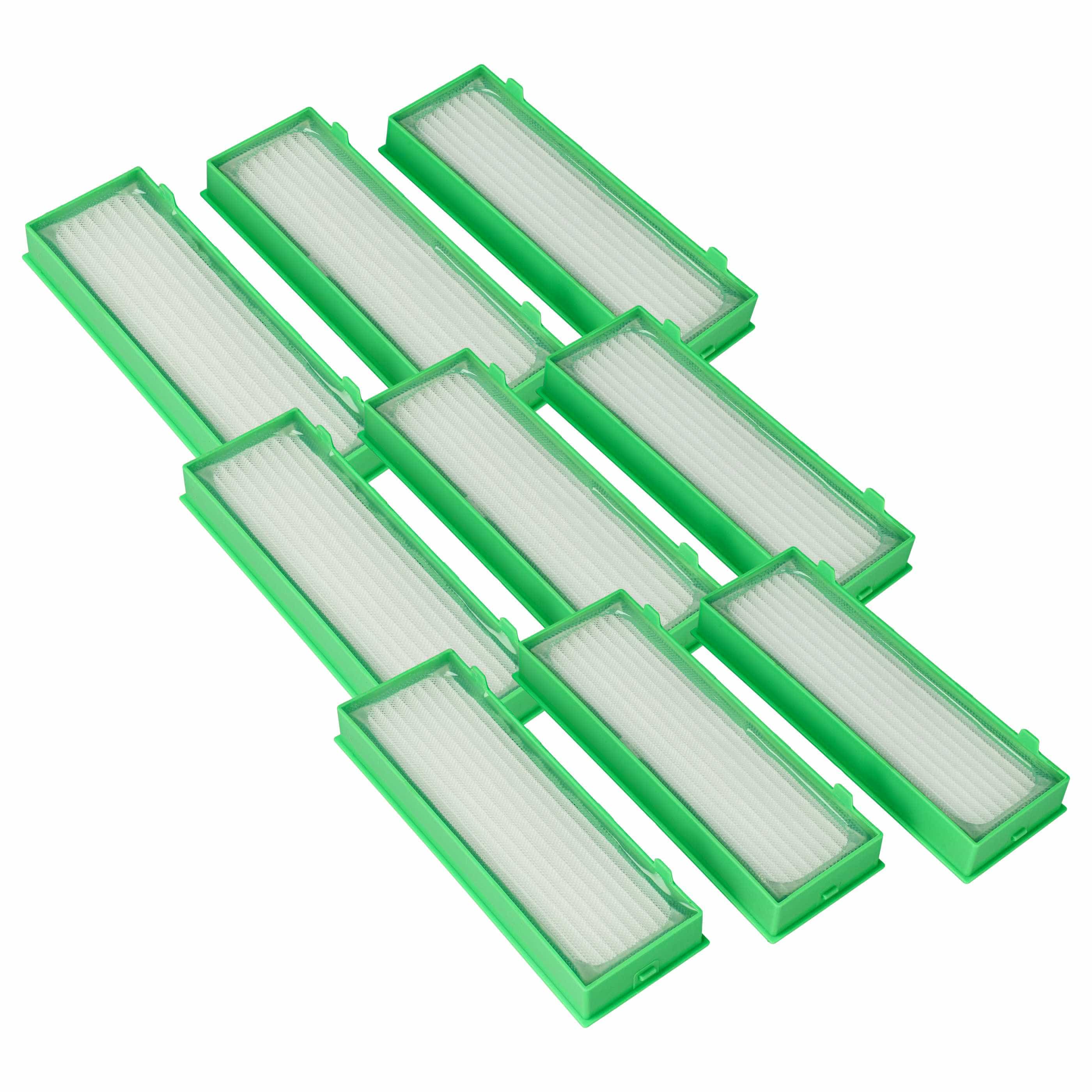 9x Filter suitable for Vorwerk Kobold VR-300, VR300, VR-200, VR200 Vacuum Cleaner