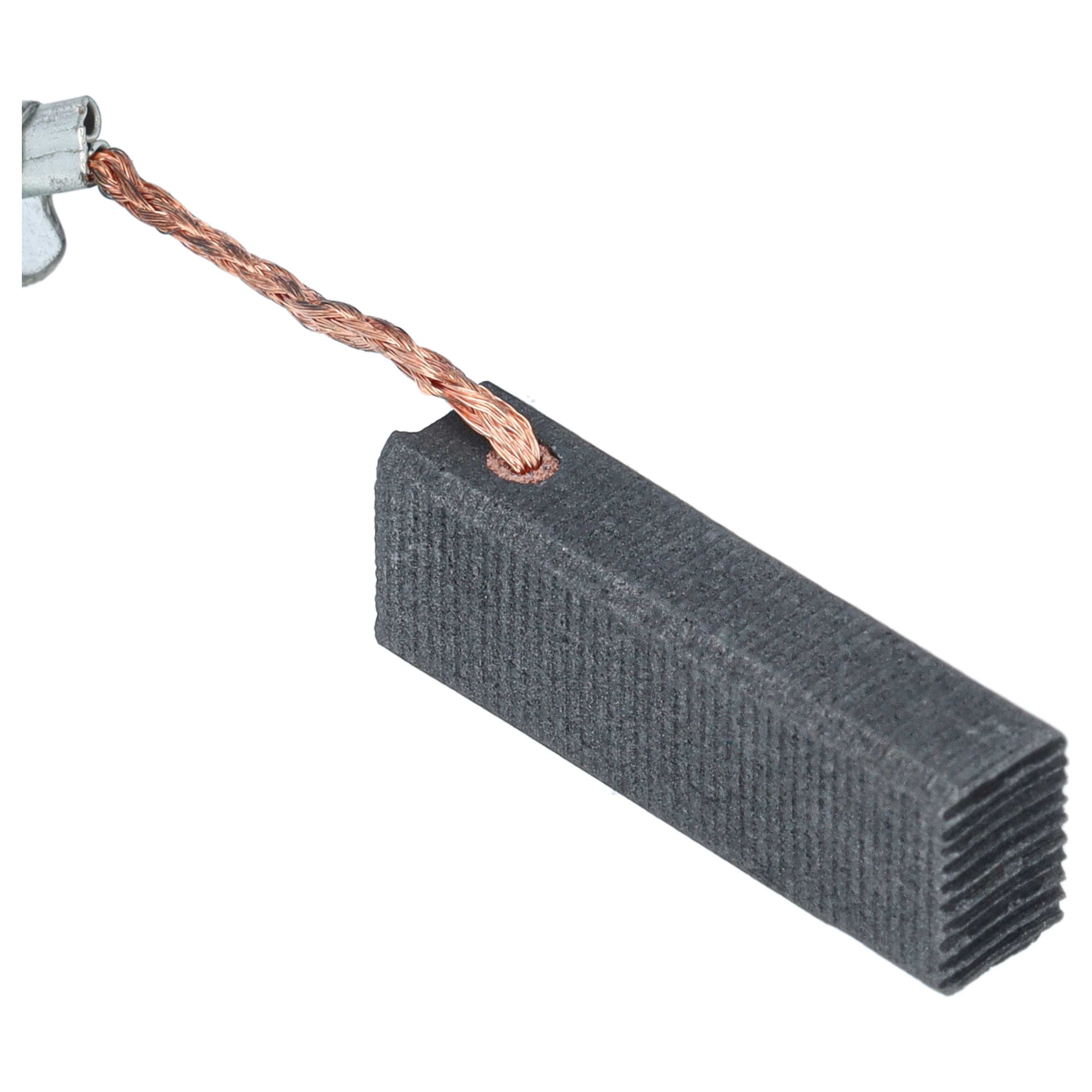 Kohlebürsten (2 Stück) für Parkside PBH 1050 C3, u.a., 13.83*8.56*5.44 mm, Auto-Stopp-Funktion