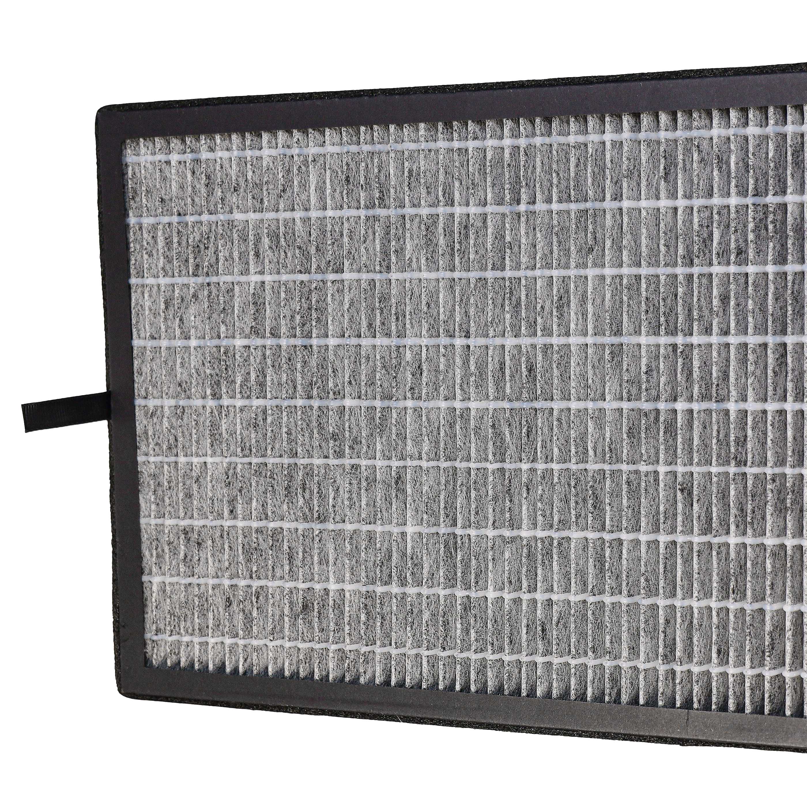 4x HEPA Filter suitable for Kärcher AF 100 Air Humidifier - Activated Carbon