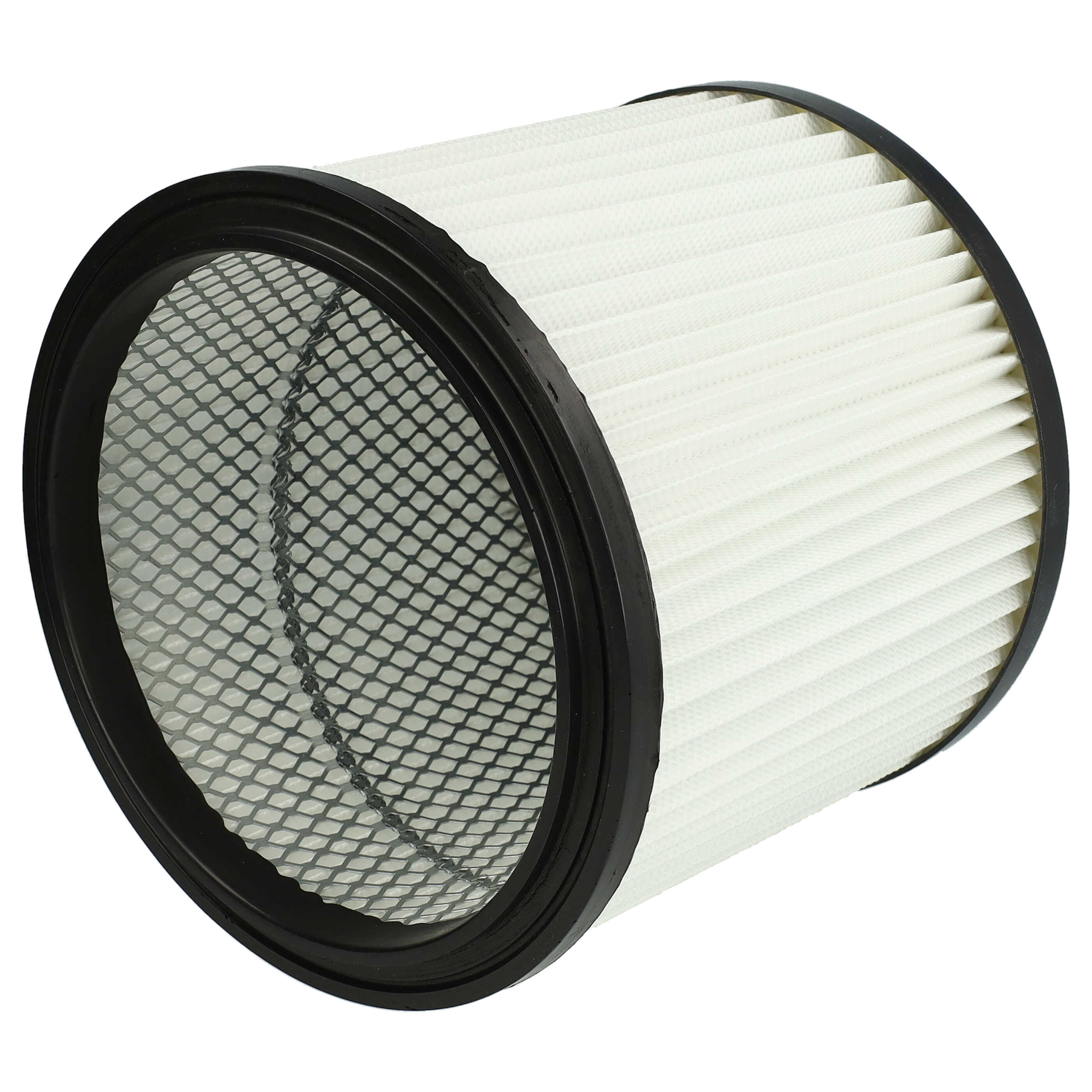 1x cartridge filter replaces Einhell 2351110 for LIVVacuum Cleaner, black / white