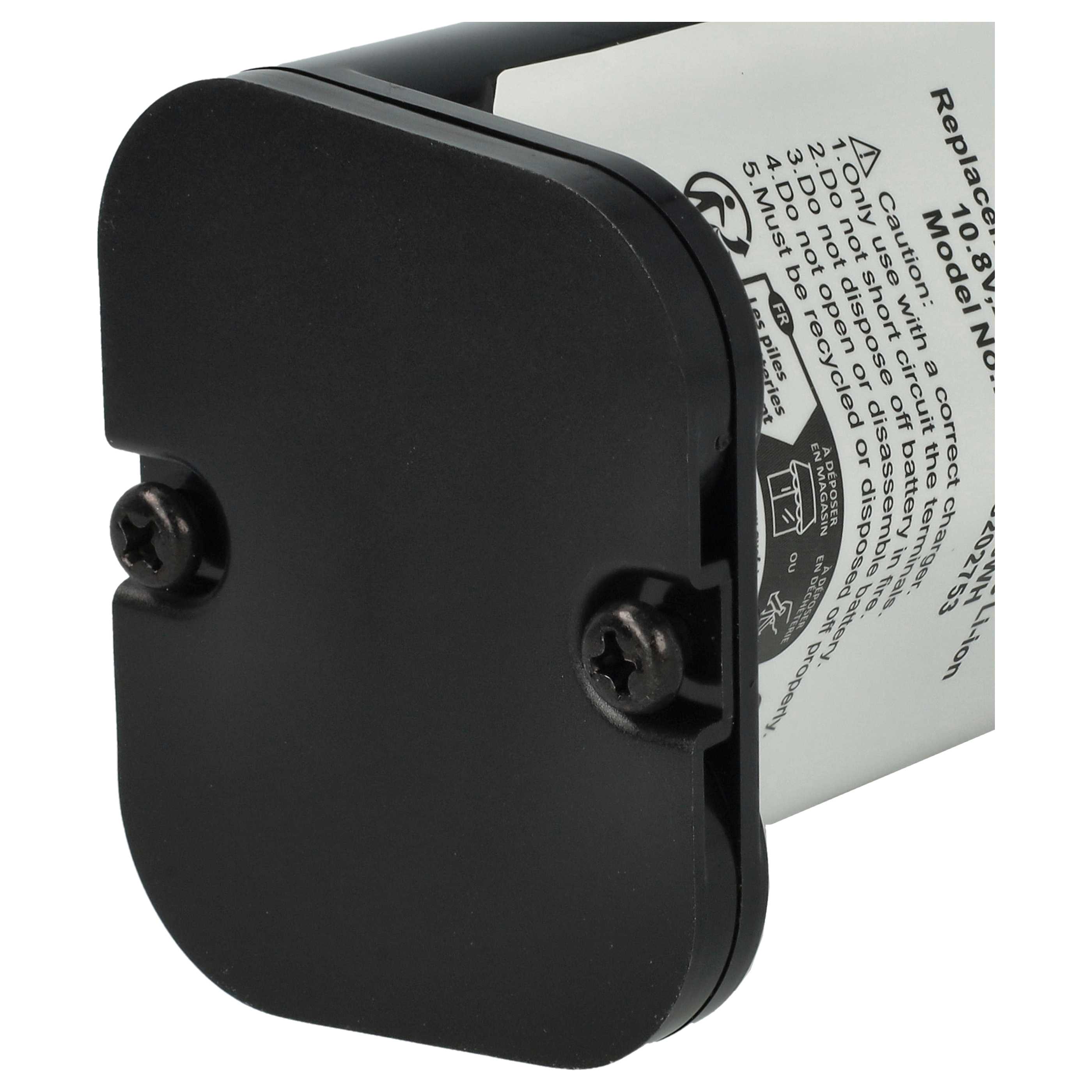 Battery replaces iRobot ABL-C, M611020 for iRobot 2600mAh, 10.8V, Li-Ion