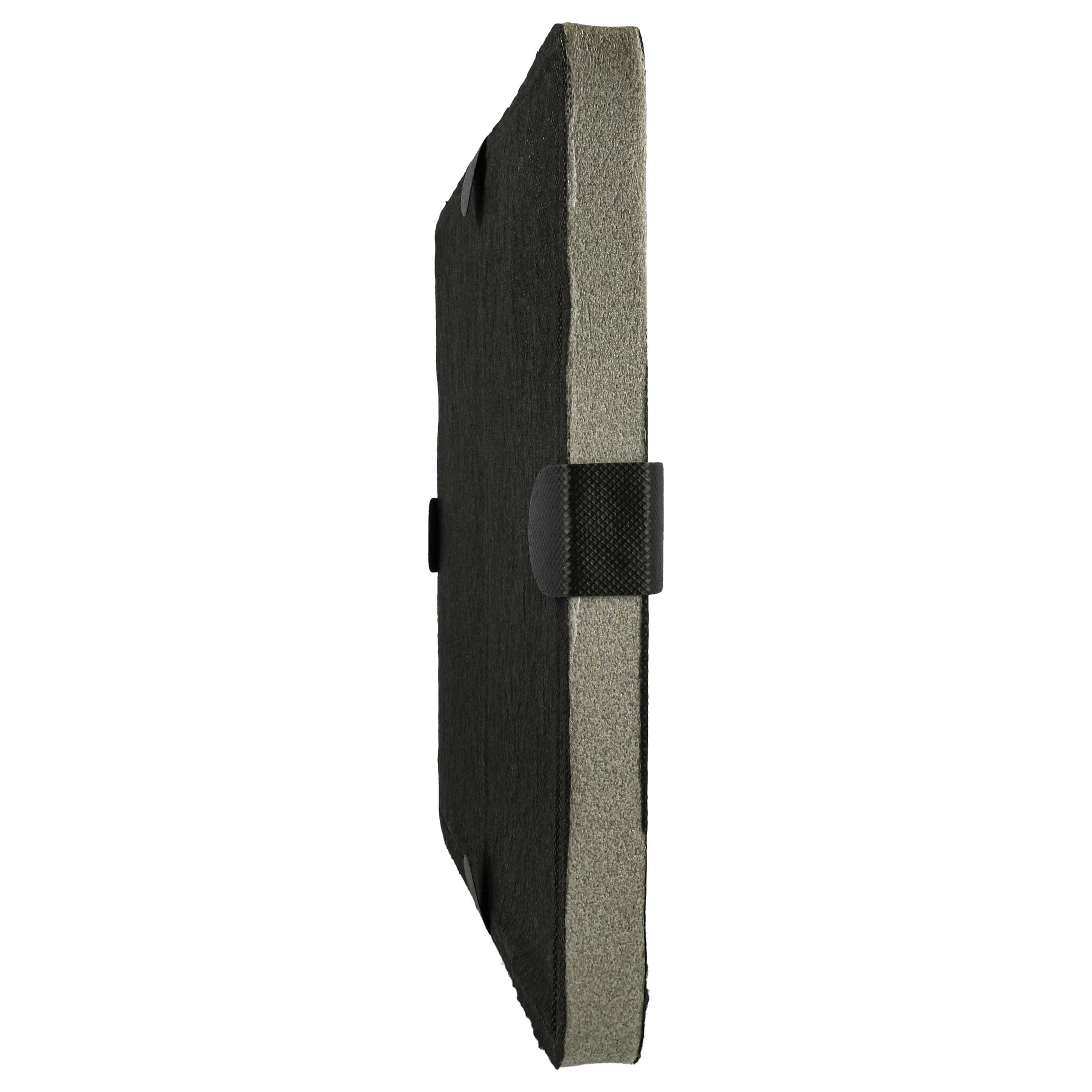 8x Filtres à charbon actif remplace Miele Kohlefilter DKF 12-1 pour hotte