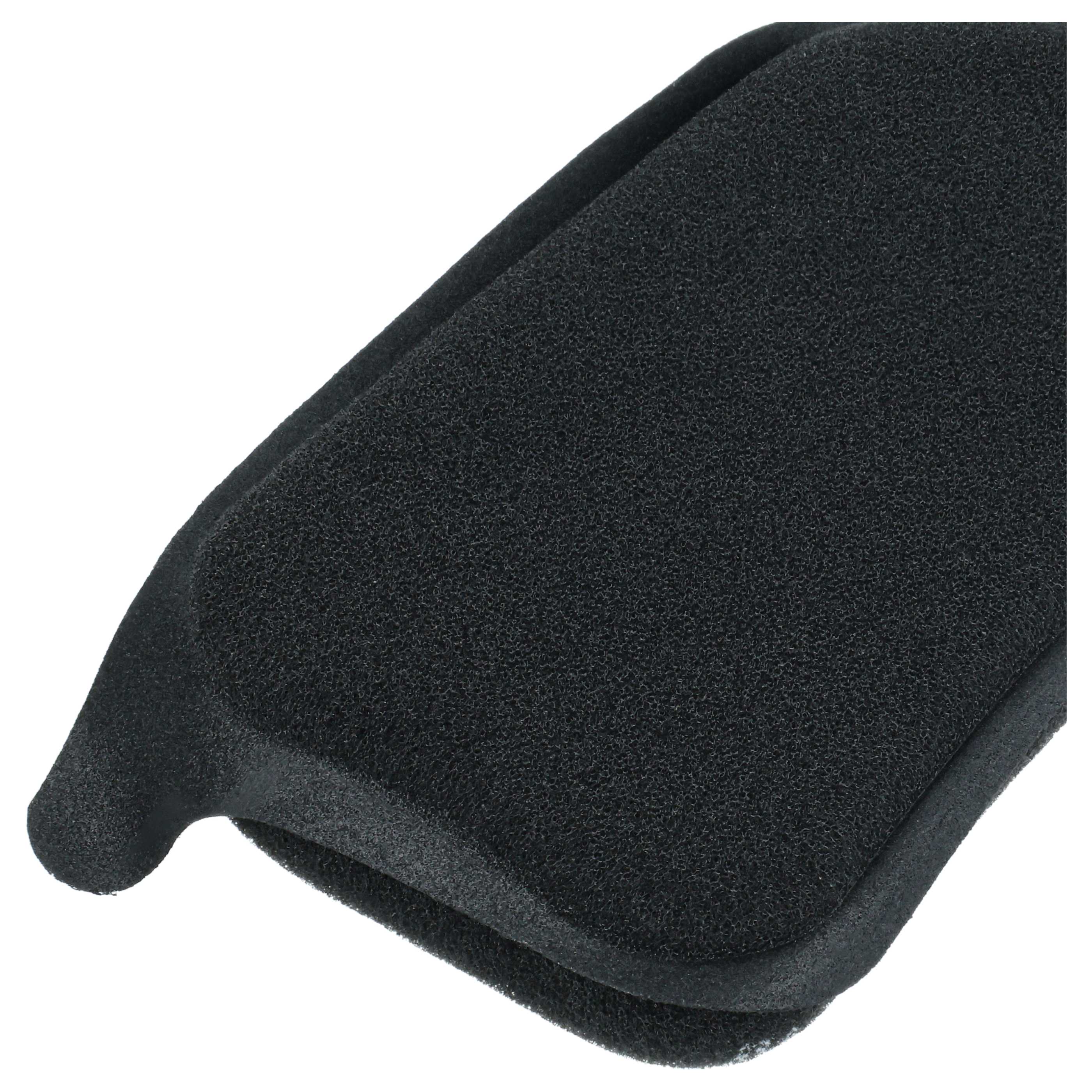 2x Filteractivated carbon filter suitable for Vorwerk Kobold 131sc, 130, 131 Vacuum Cleaner