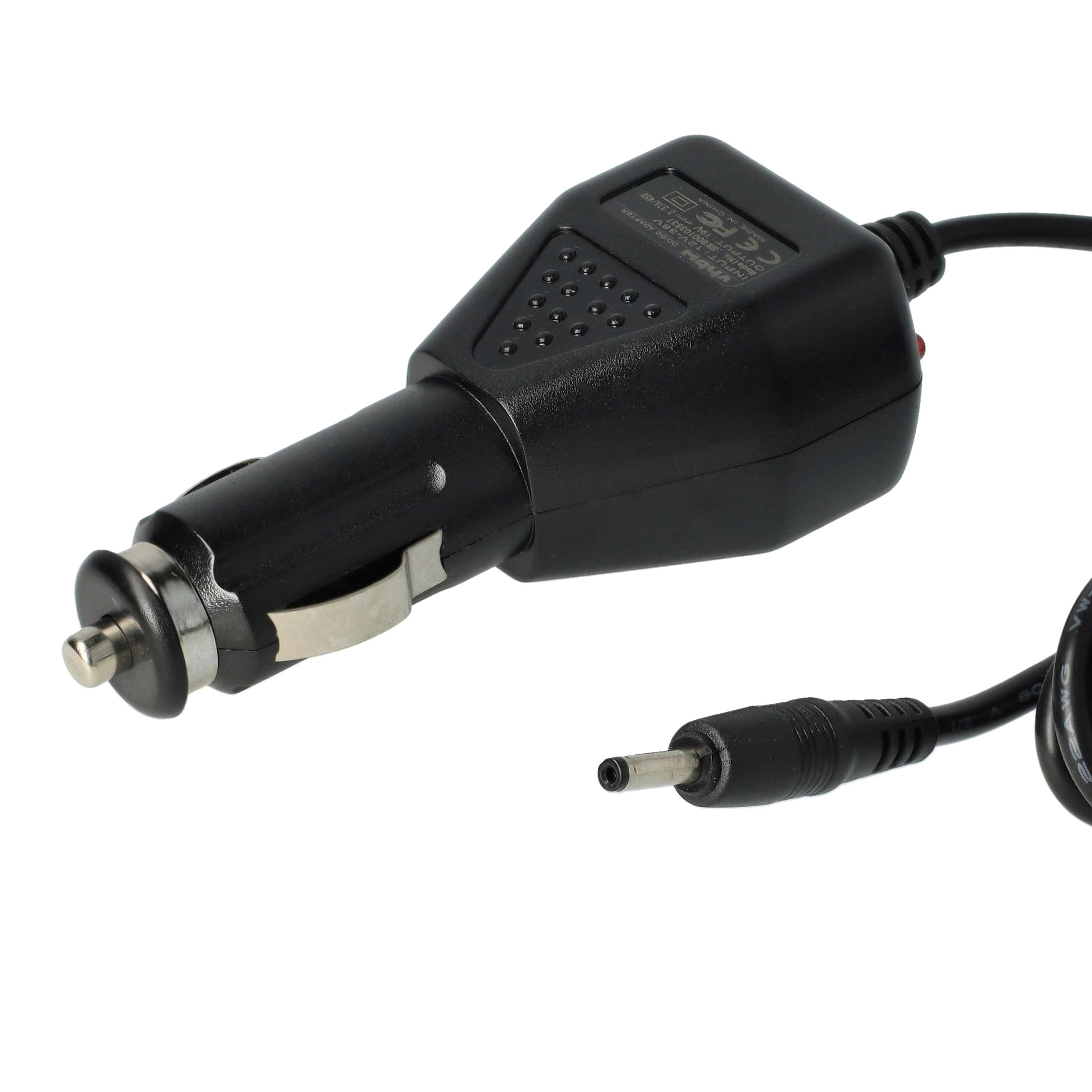 Cable carga coche reemplaza Asus MBA1307, ADP-45AW, ADP-40MHB para notebook - 2,37 A
