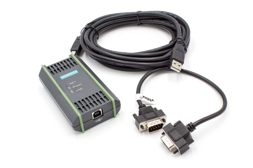 Câble de programmation USB pour automate remplace Siemens 6ES7972-0CB20-0XA0, 6GK1571-0BA00-0AA0