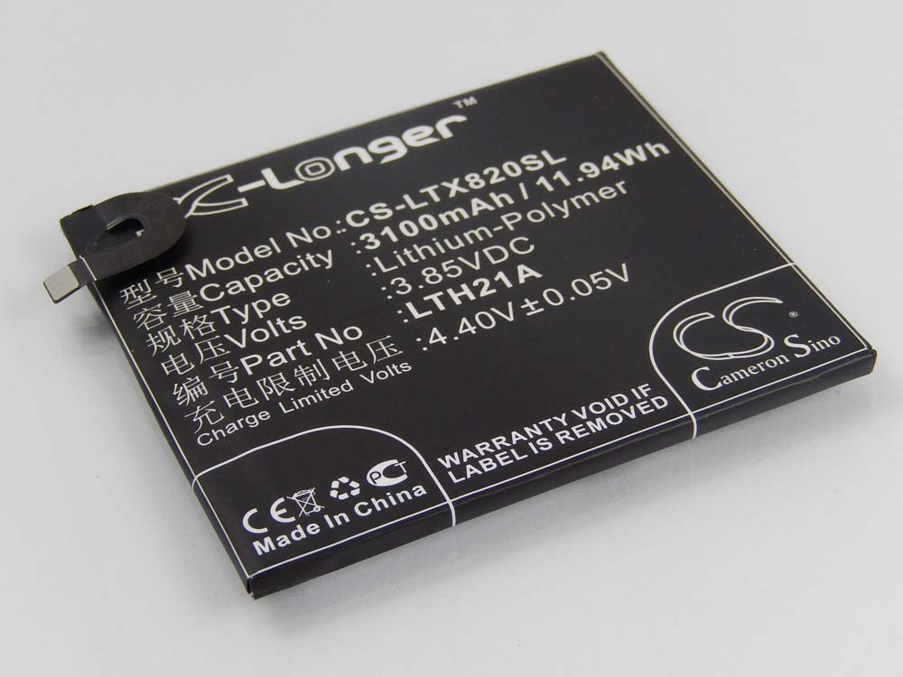 Batteria sostituisce LeTV LTH21A per cellulare LeTV - 3100mAh 3,85V Li-Poly