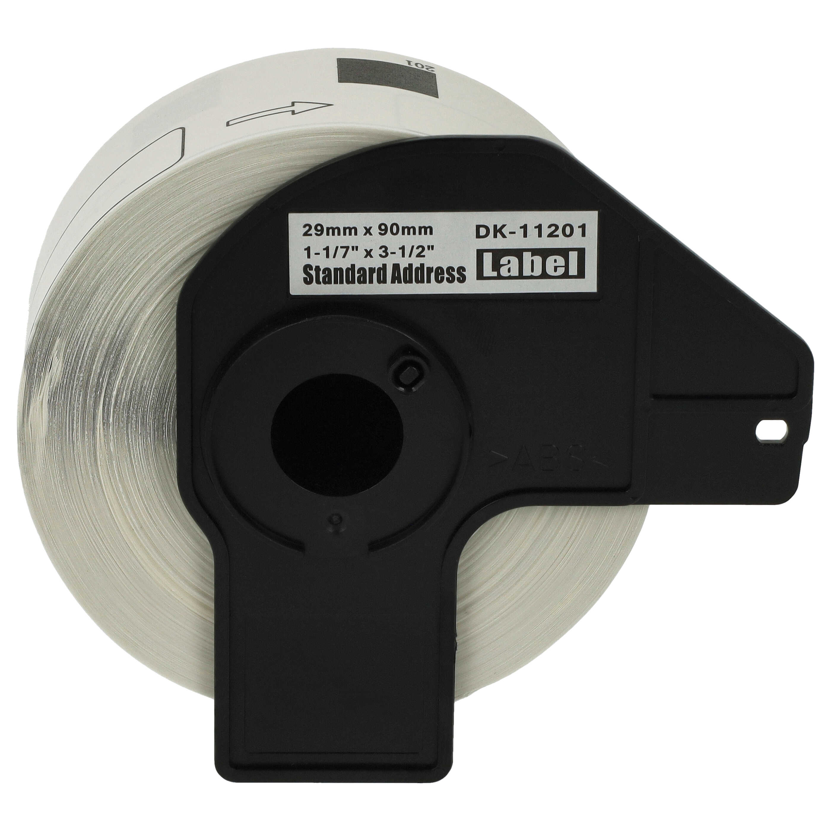 Rotolo etichette sostituisce Brother DK-11201 per etichettatrice - Premium 29mm x 90mm + supporto