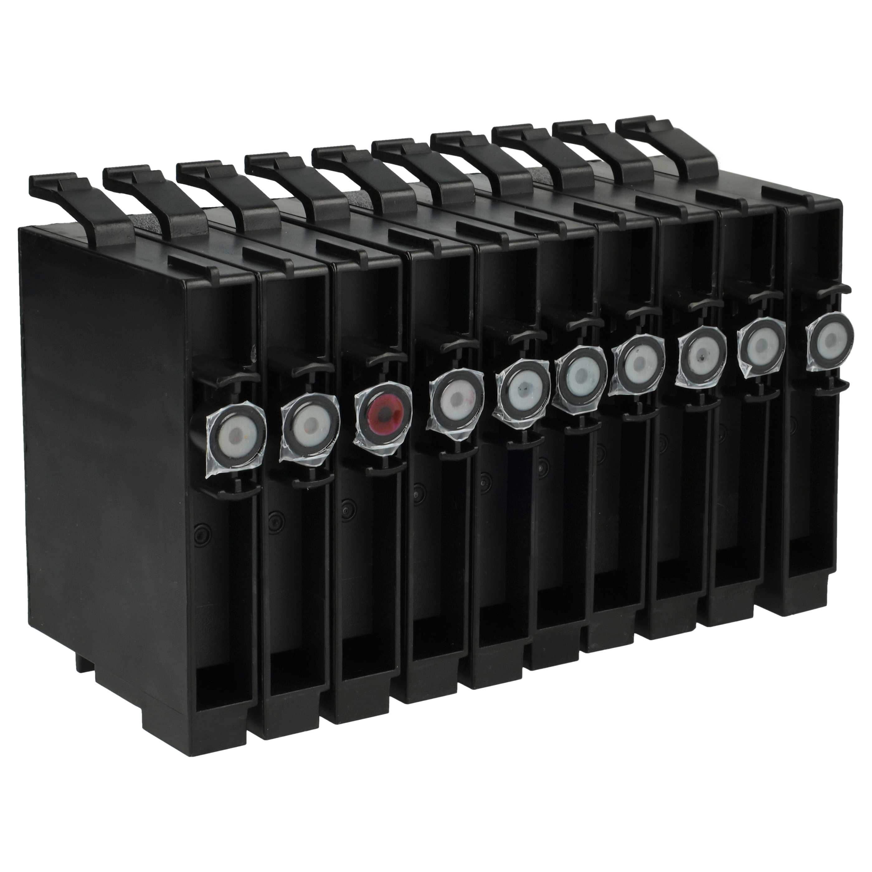 10x Tintenpatronen passend für C64 Epson-Stylus C64 Drucker - B/C/M/Y