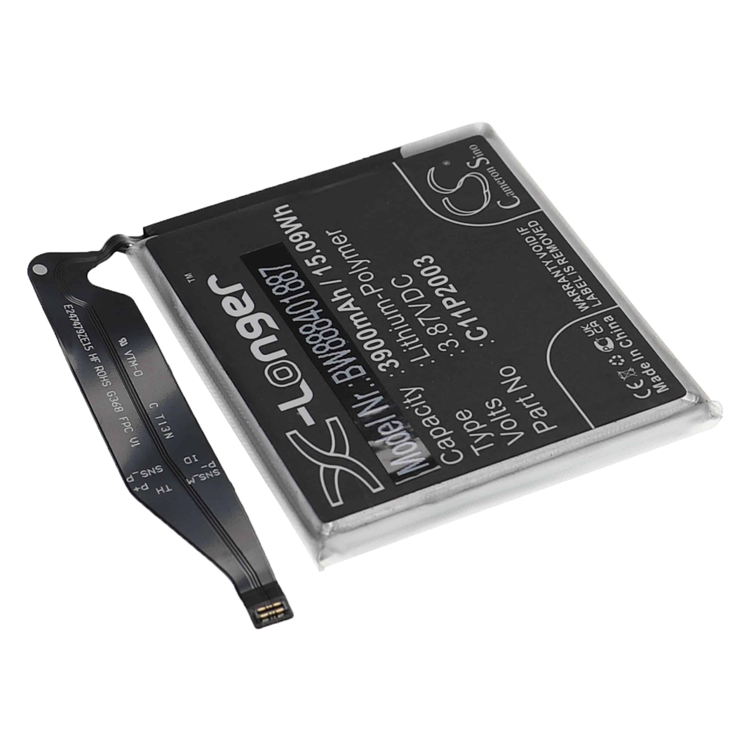 Akku als Ersatz für Asus C11P2003, 0B200-03950000 - 3900mAh 3,87V Li-Polymer