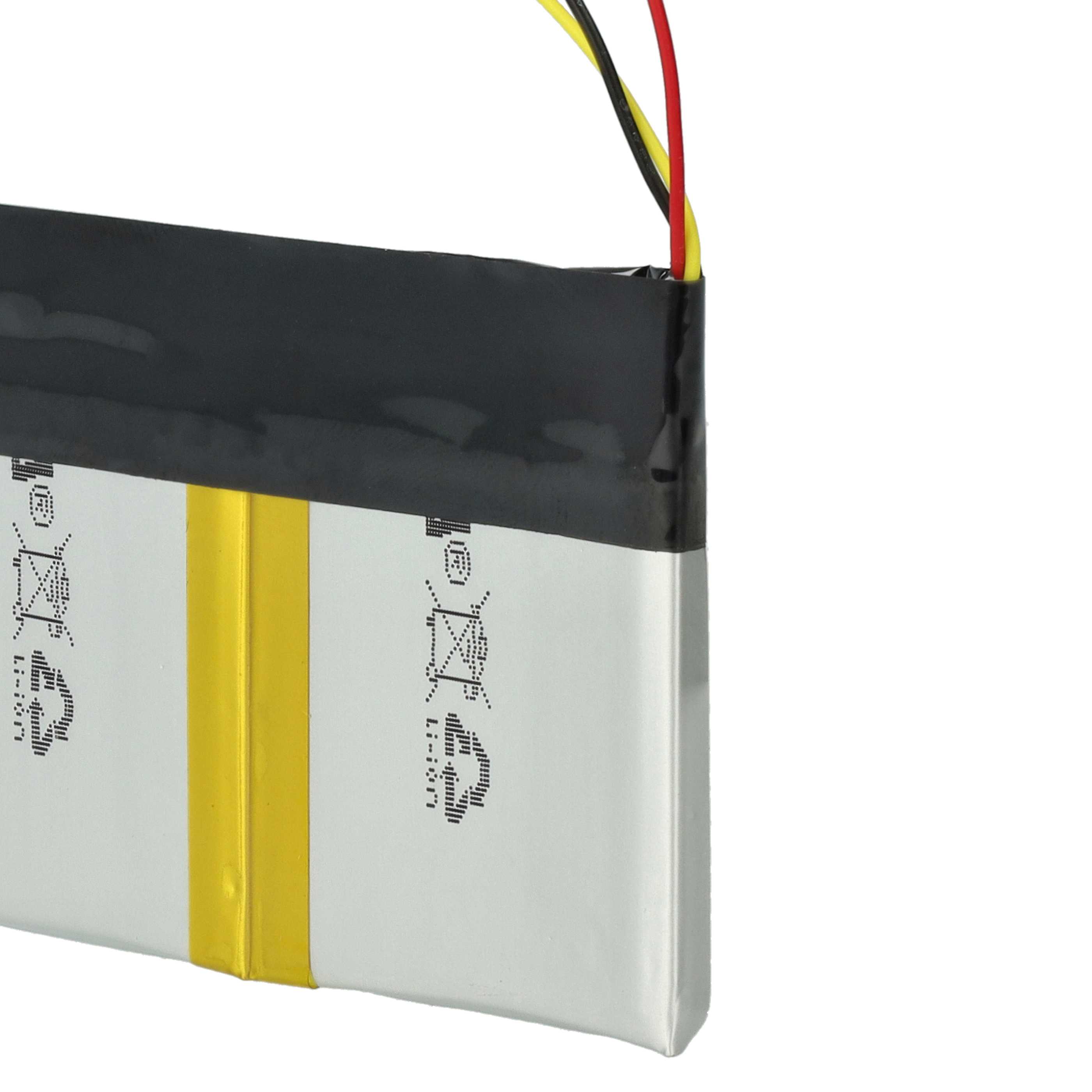 vhbw batteria sostituisce Hella Gutmann 2S/LPP443441 S per dispositivo di diagnostica (660mAh, 7,4V, Li-Poly)