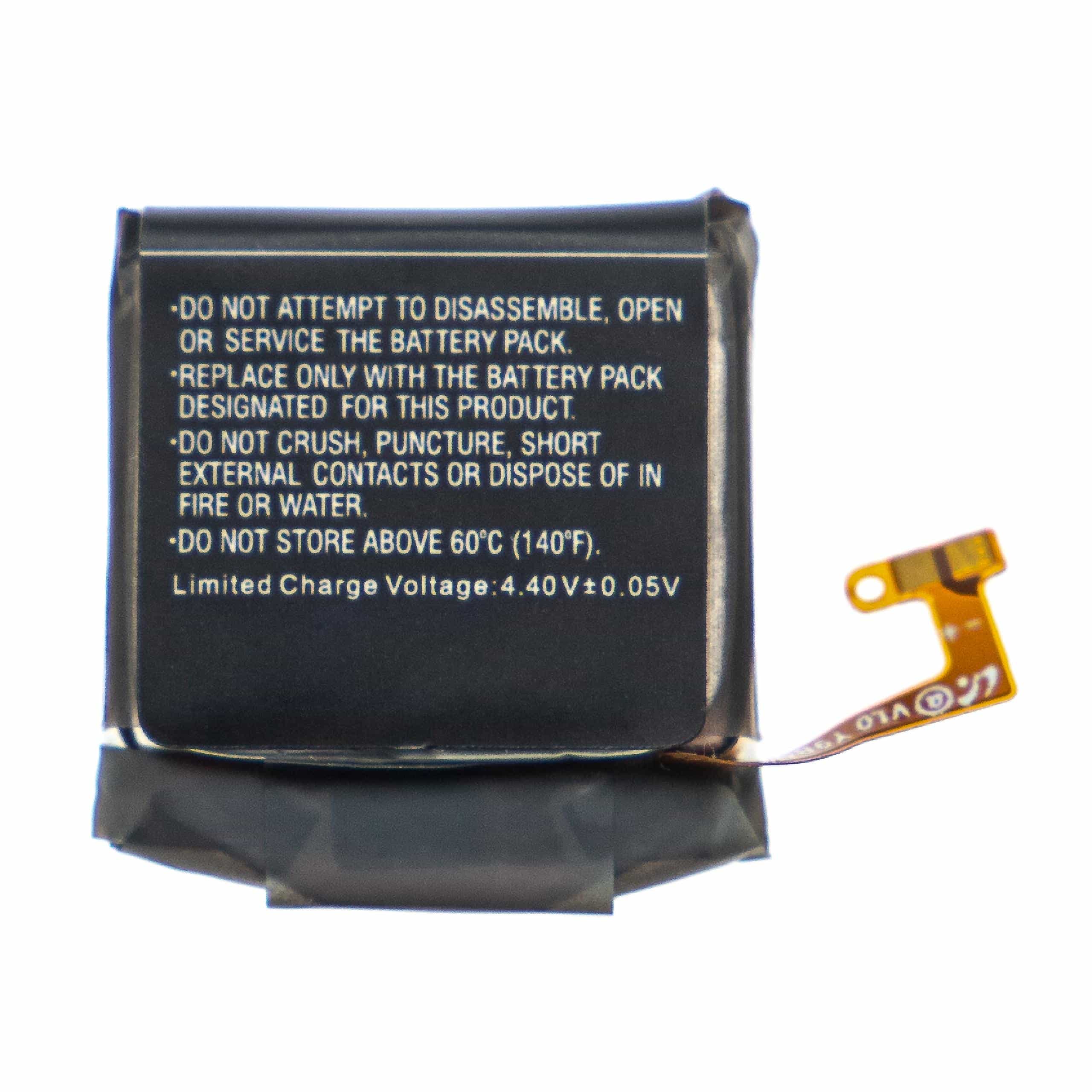 Batteria sostituisce Samsung EB-BR830ABY, GH43-04968A per smartwatch Samsung - 220mAh 3,85V Li-Poly