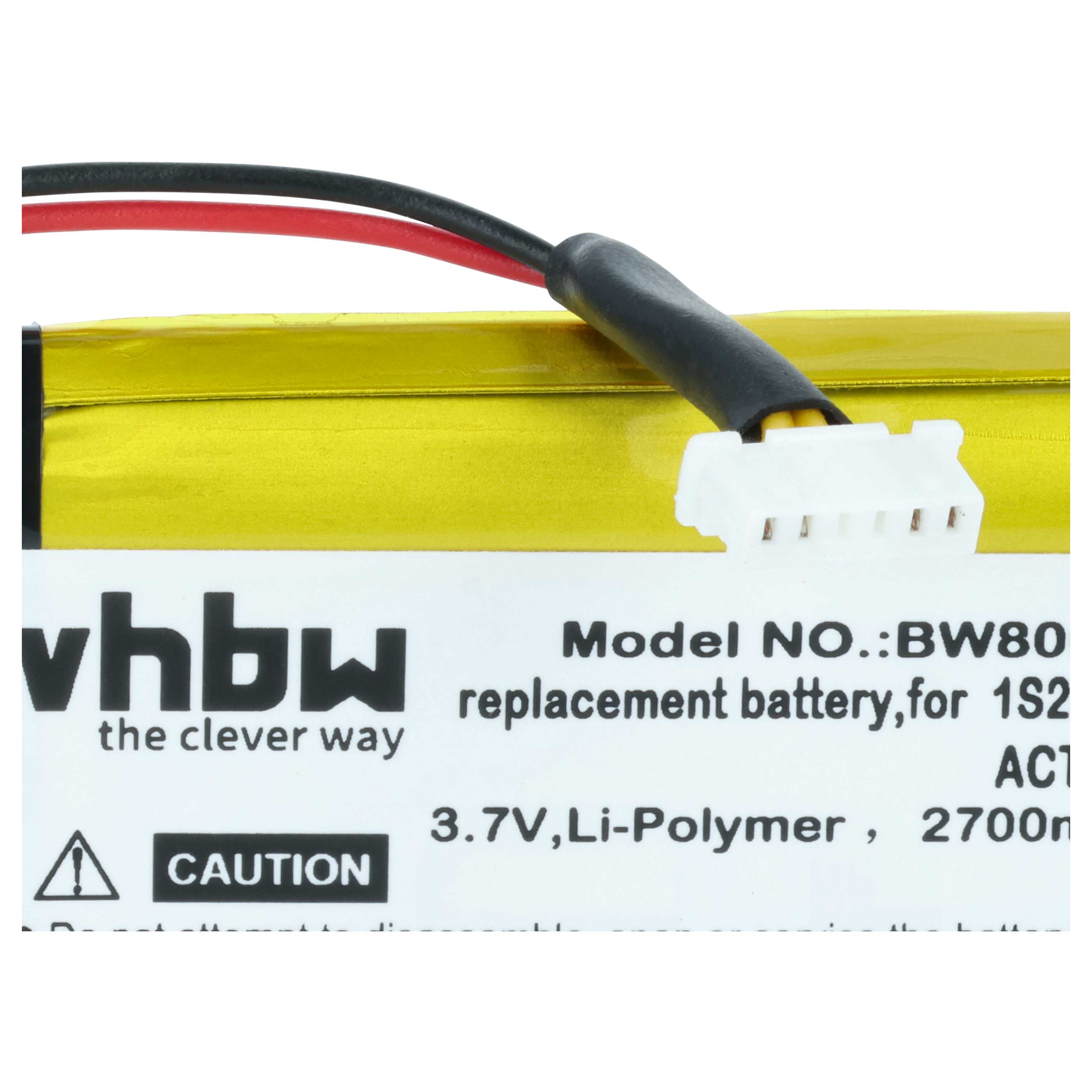 Akumulator do nawigacji GPS zamiennik Satmap 1S2PE583759-02X, ACT10-BAT-00146 - 2700 mAh 3,7 V LiPo
