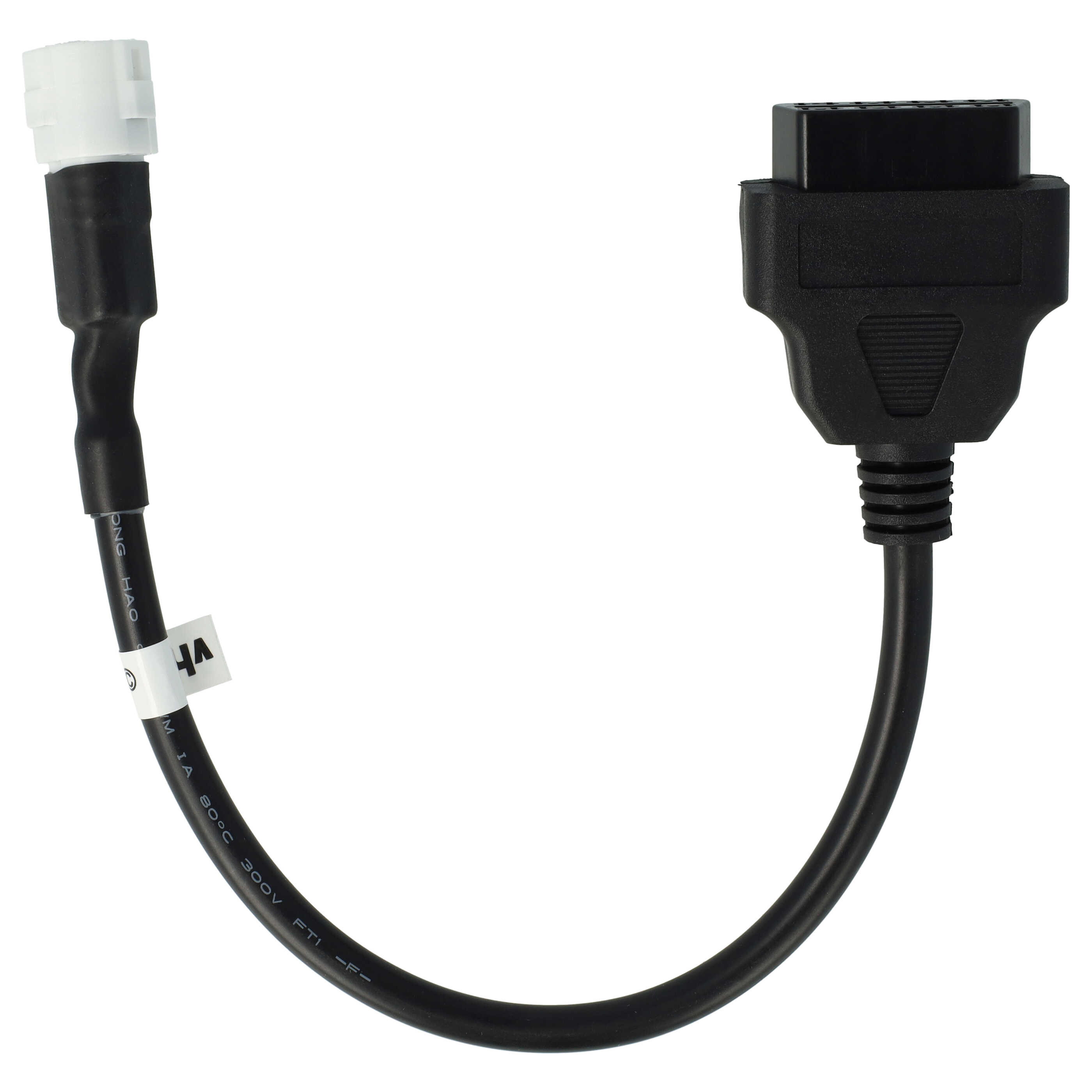 vhbw Adattatore OBD2 3 Pin a OBD2 16Pin moto - 40 cm