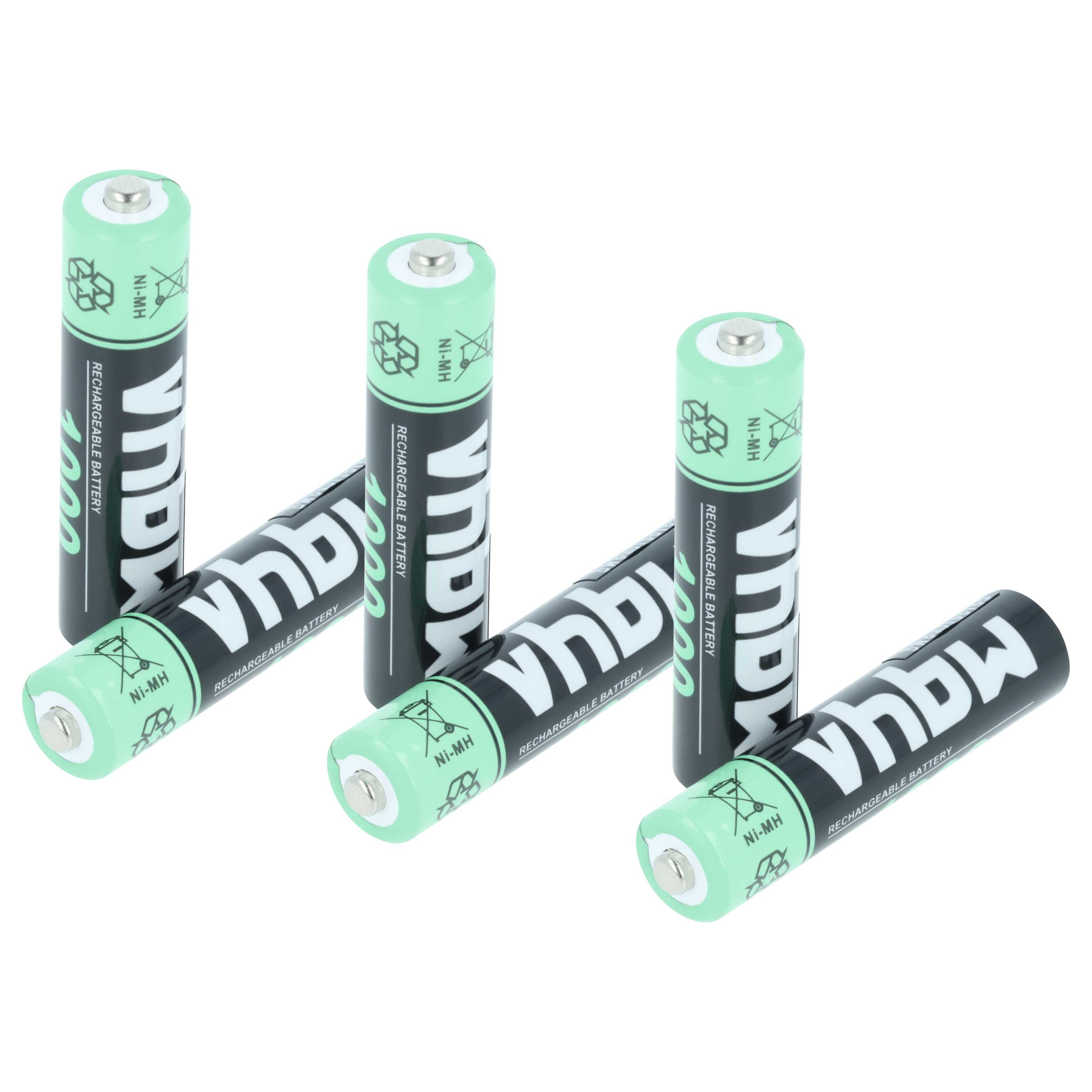 AAA 6x Battery for Philips, Swisscom, Grundig, Sennheiser, Gigaset, NUK, Panasonic, Funkwerk, METZ, Logitech,
