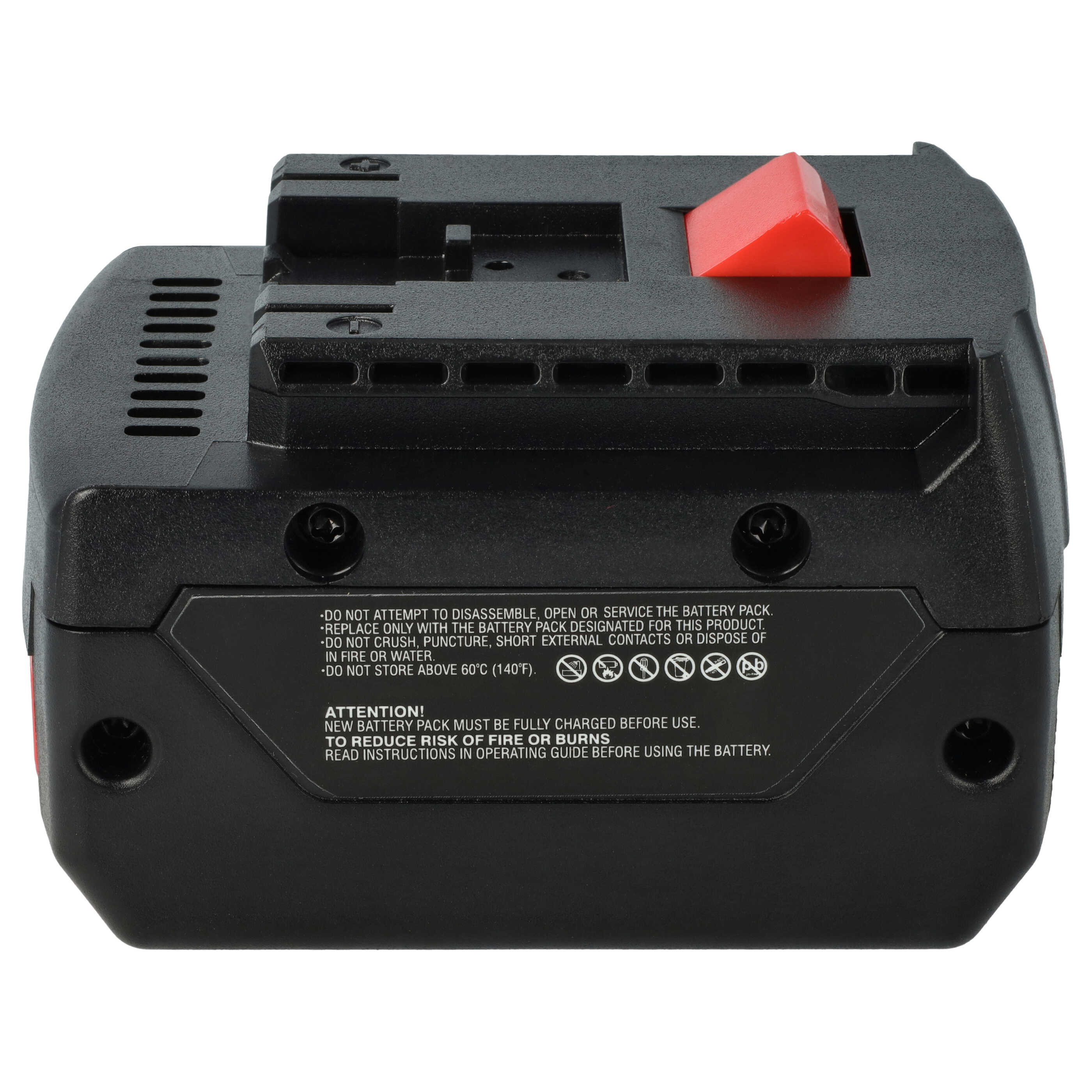 Battery replaces Bosch BAT607 for Electric Power Tool - 4000 mAh, 14.4 V, Li-Ion