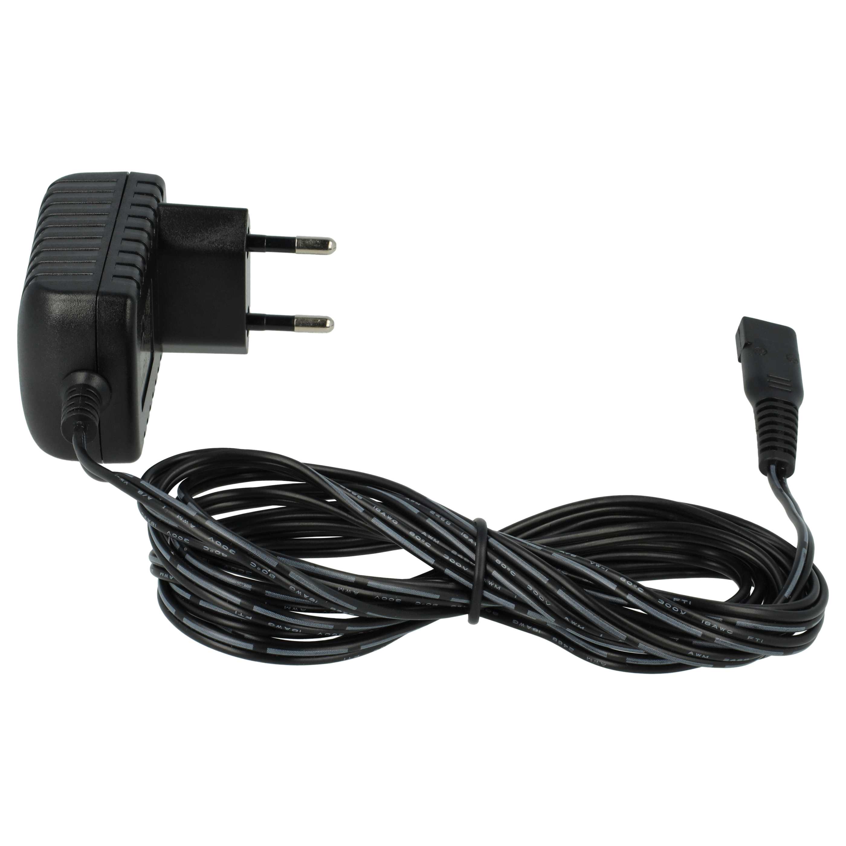 Mains Power Adapter suitable for Tondeo ECO Ceramic, Plus Black Electric Hair Trimmer - 10 cm