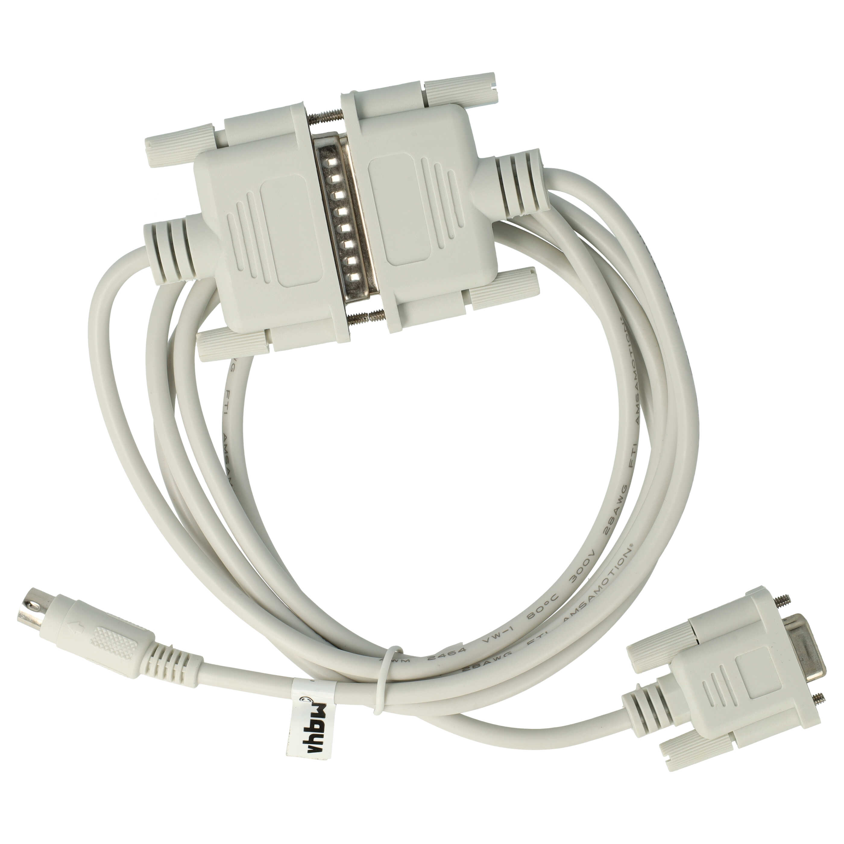 Cable programación RS-232 para dispositivo periférico Mitsubishi MELSEC FX - Adaptador 200cm gris