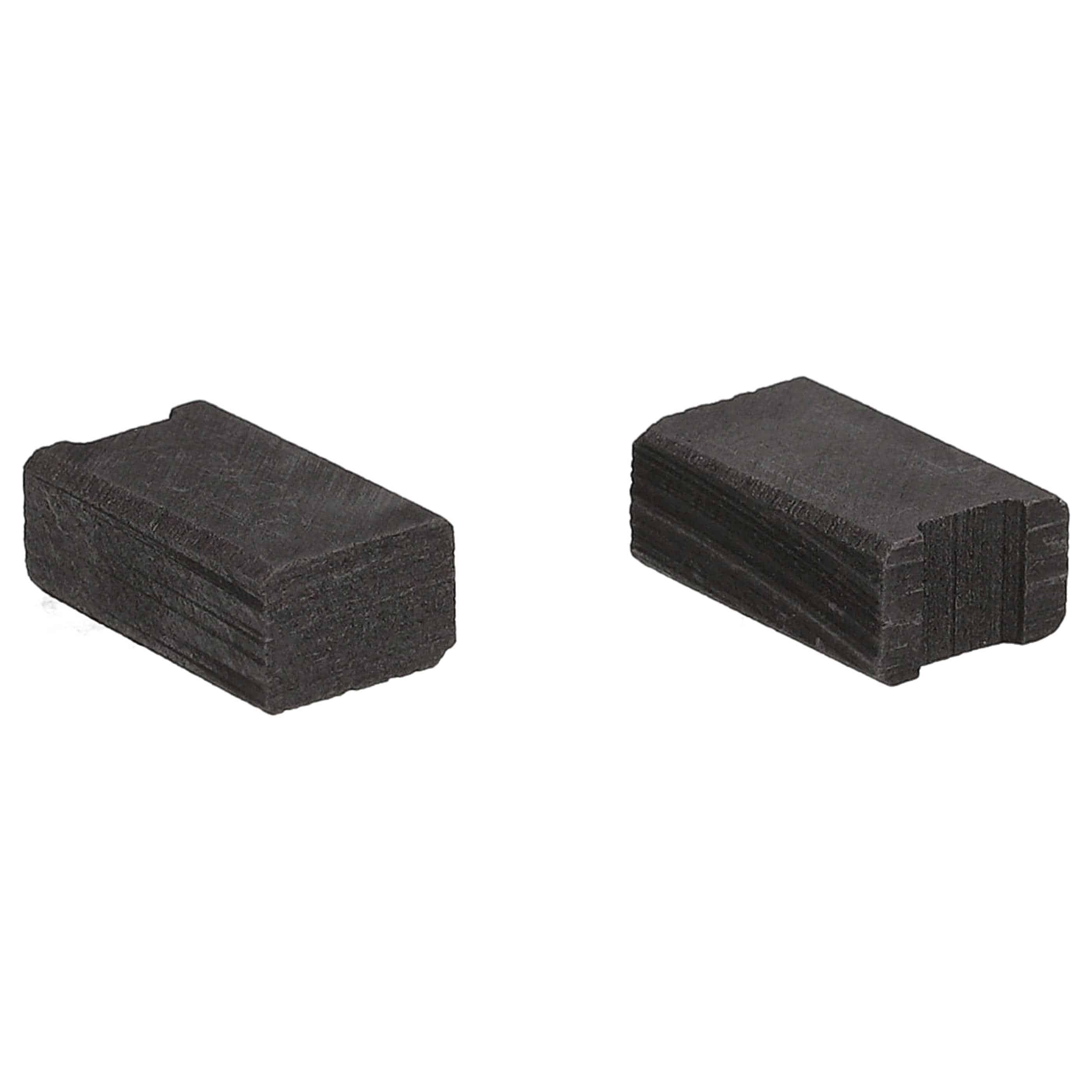 2x Carbon Brush suitable for Vero Serie Bosch Electric Power Tools etc., 4 x 6 x 10 + 4 x 6 x 9.15mm